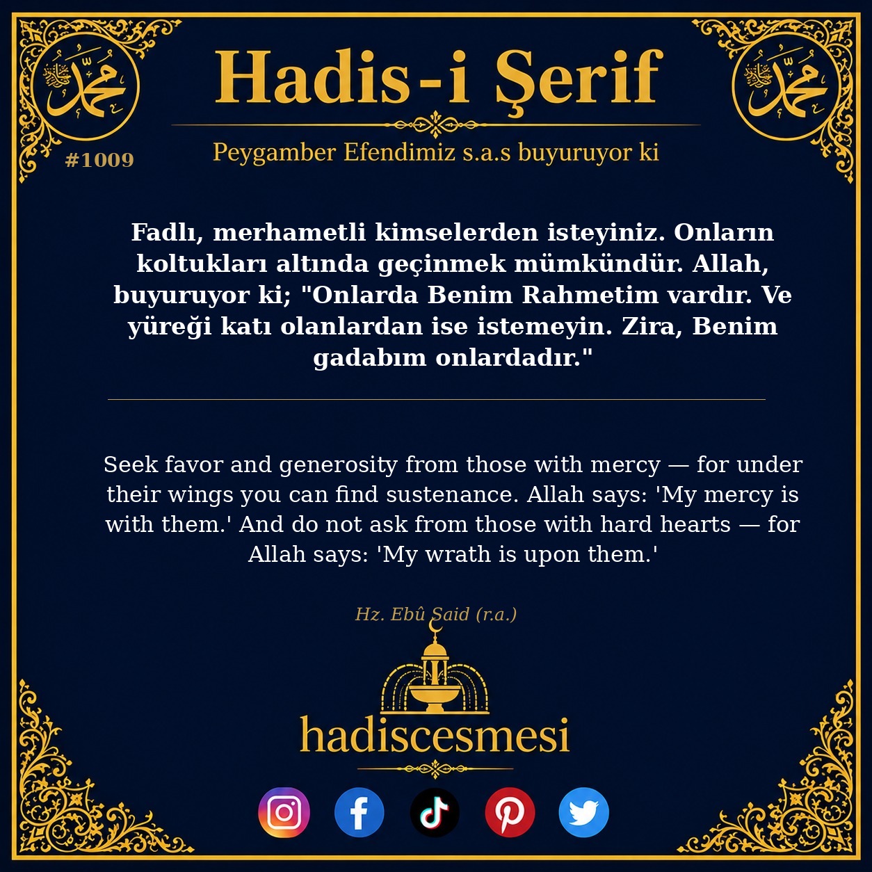 Hadis 1009
