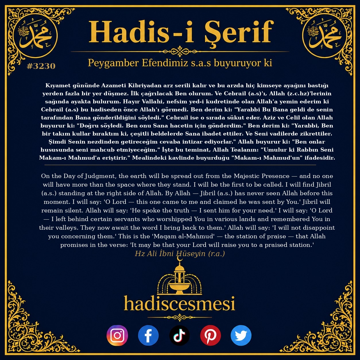 Hadis 3230