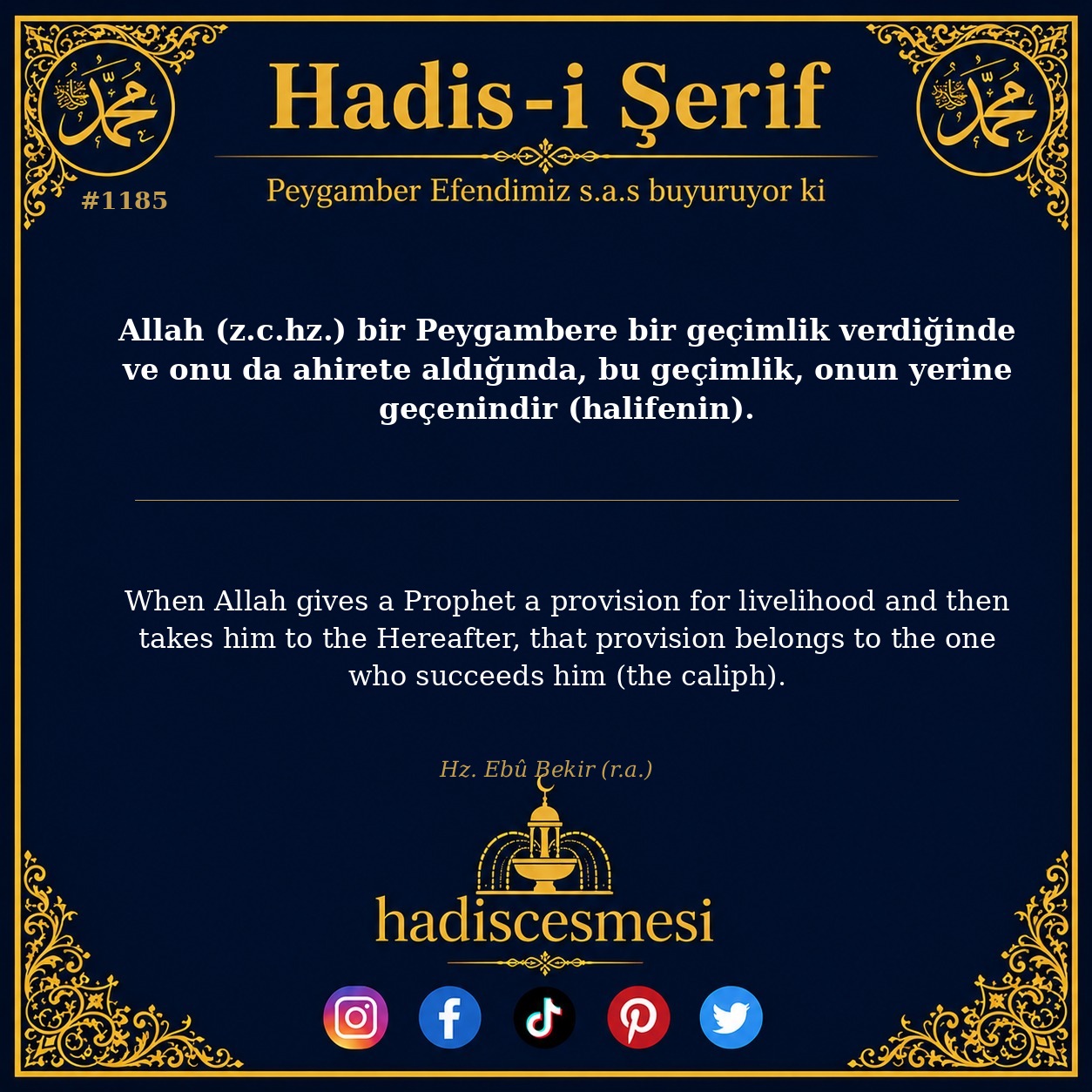 Hadis 1185