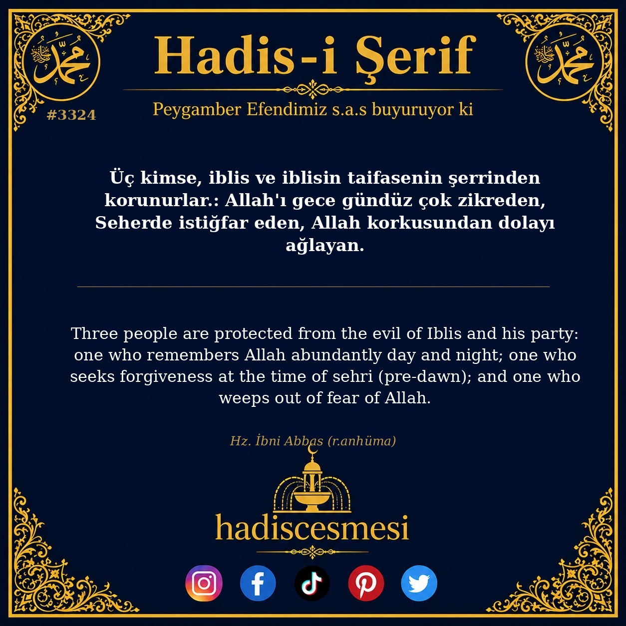 Hadis 3324
