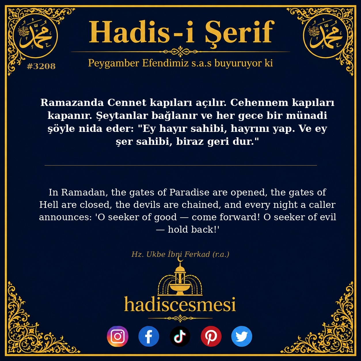 Hadis 3208