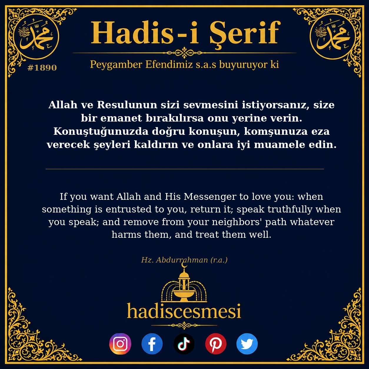 Hadis 1890