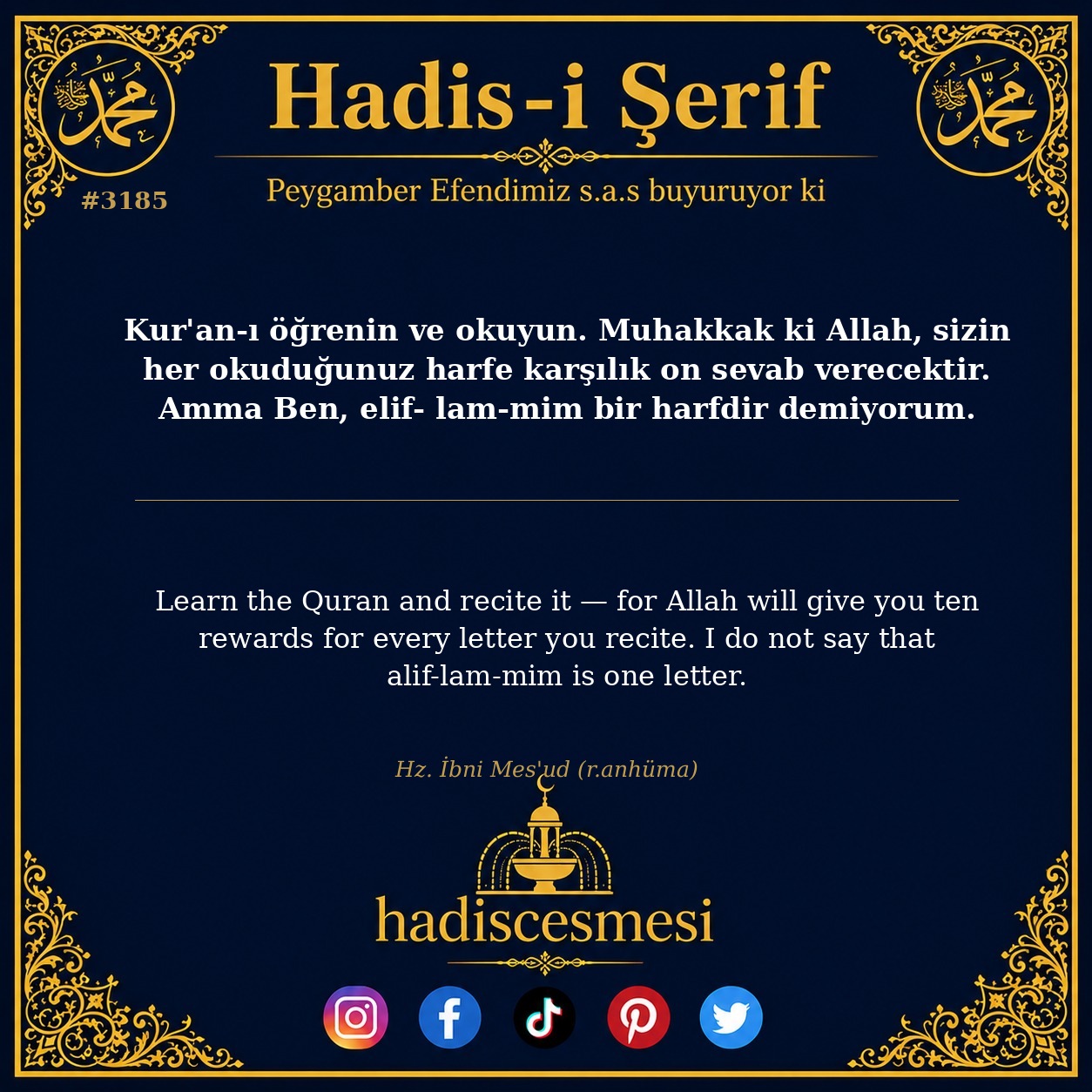 Hadis 3185