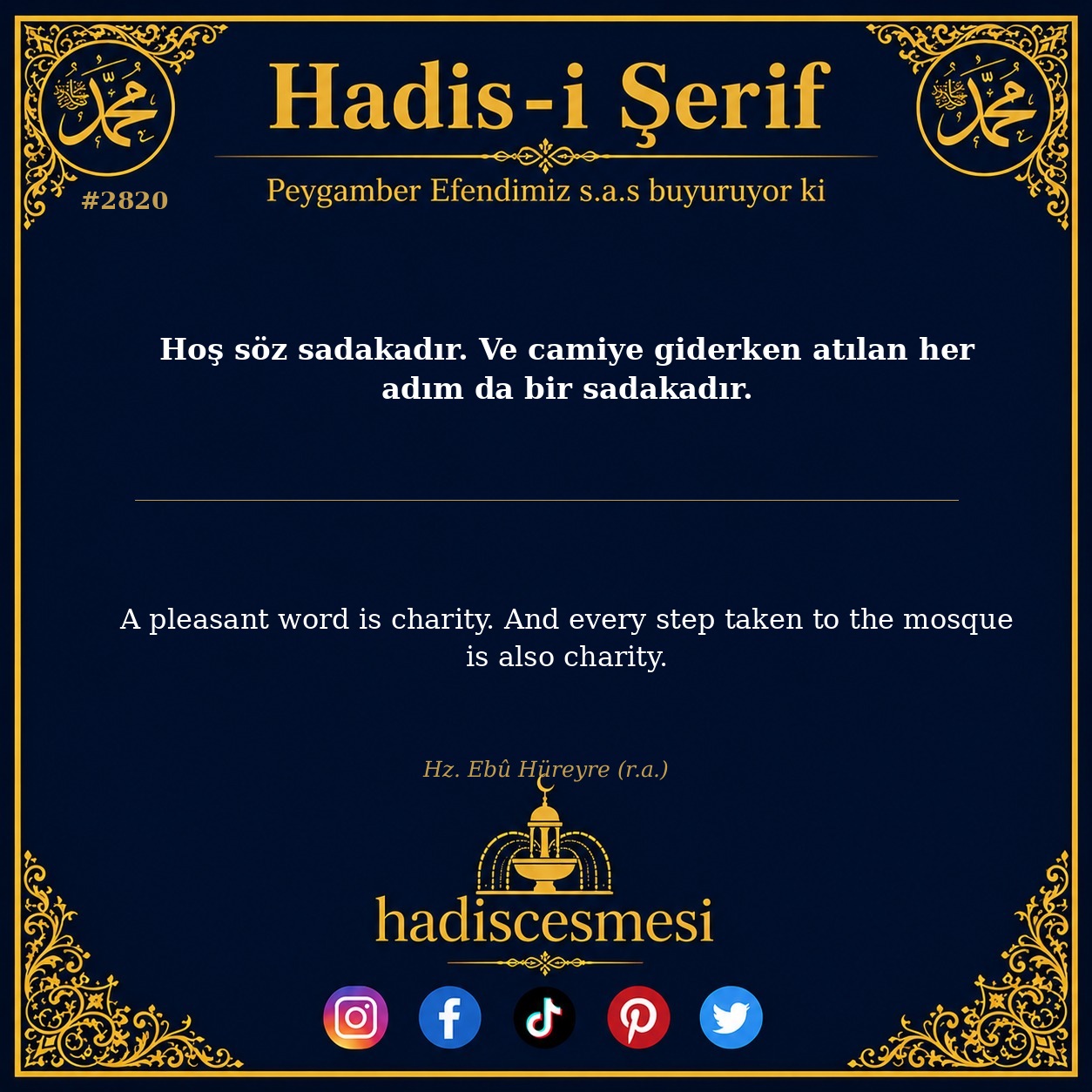 Hadis 2820