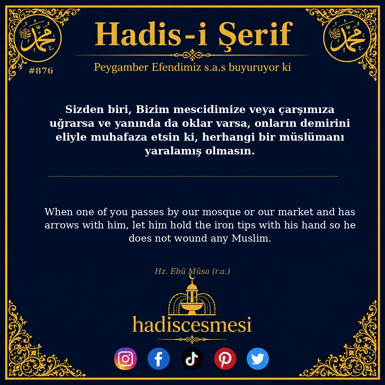 Hadis 0876