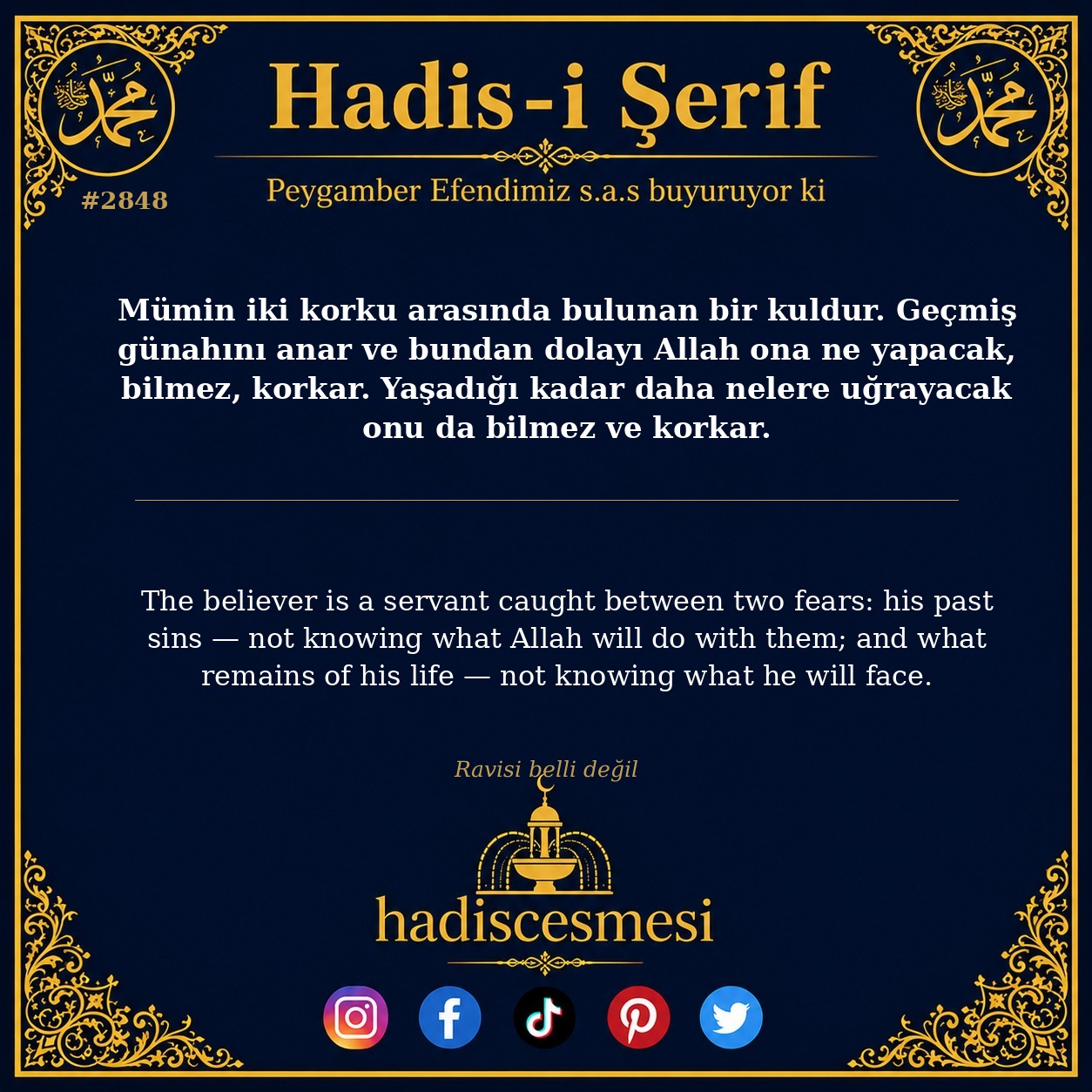 Hadis 2848