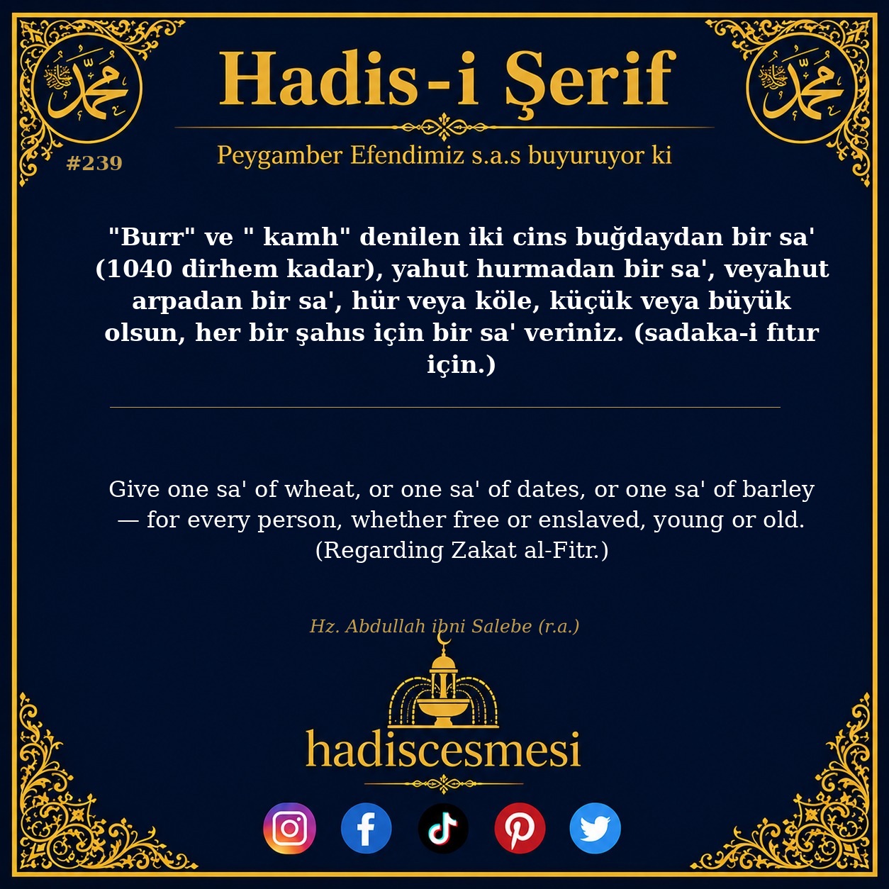 Hadis 0239