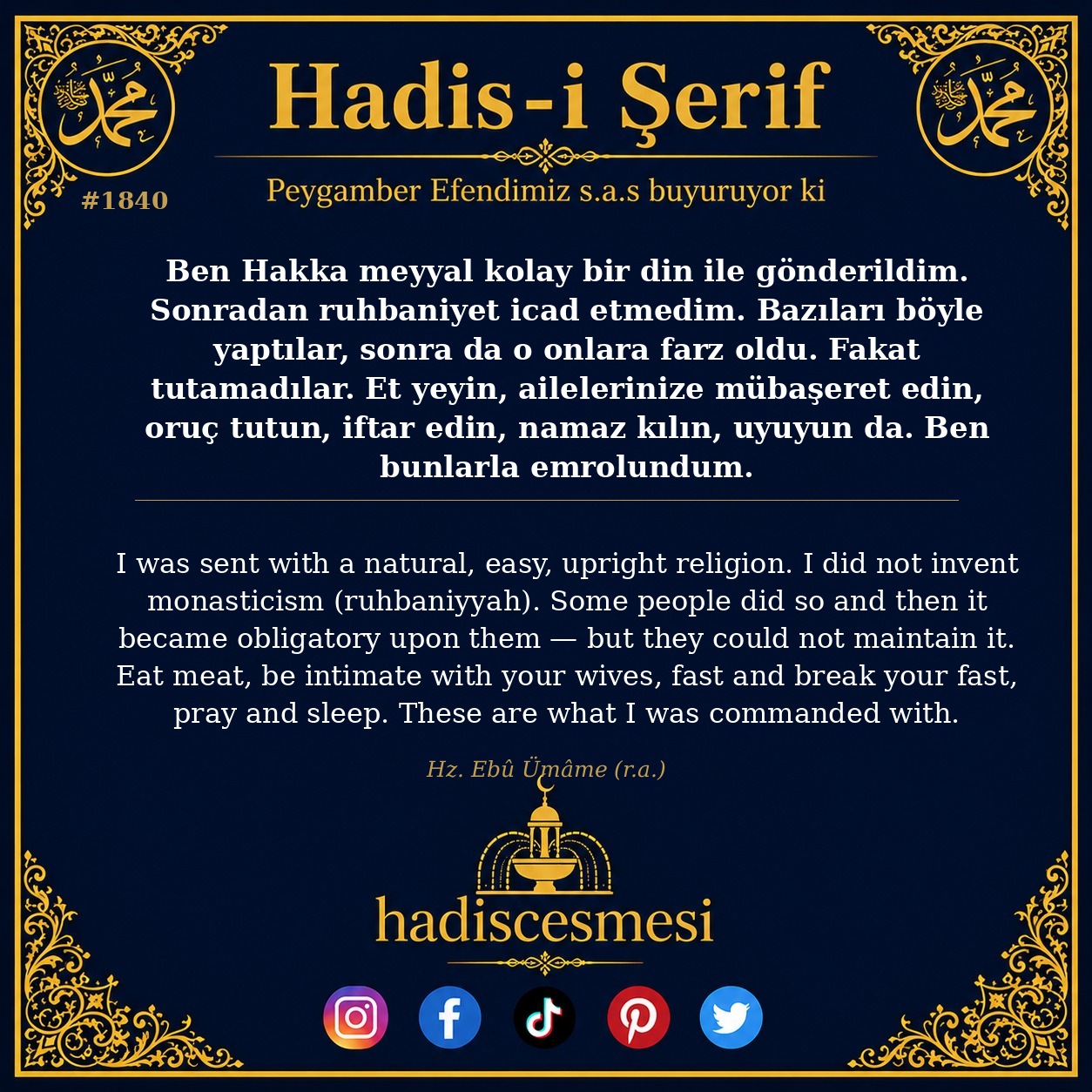 Hadis 1840