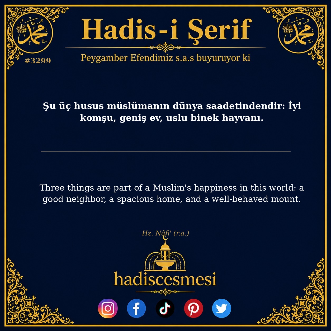 Hadis 3299