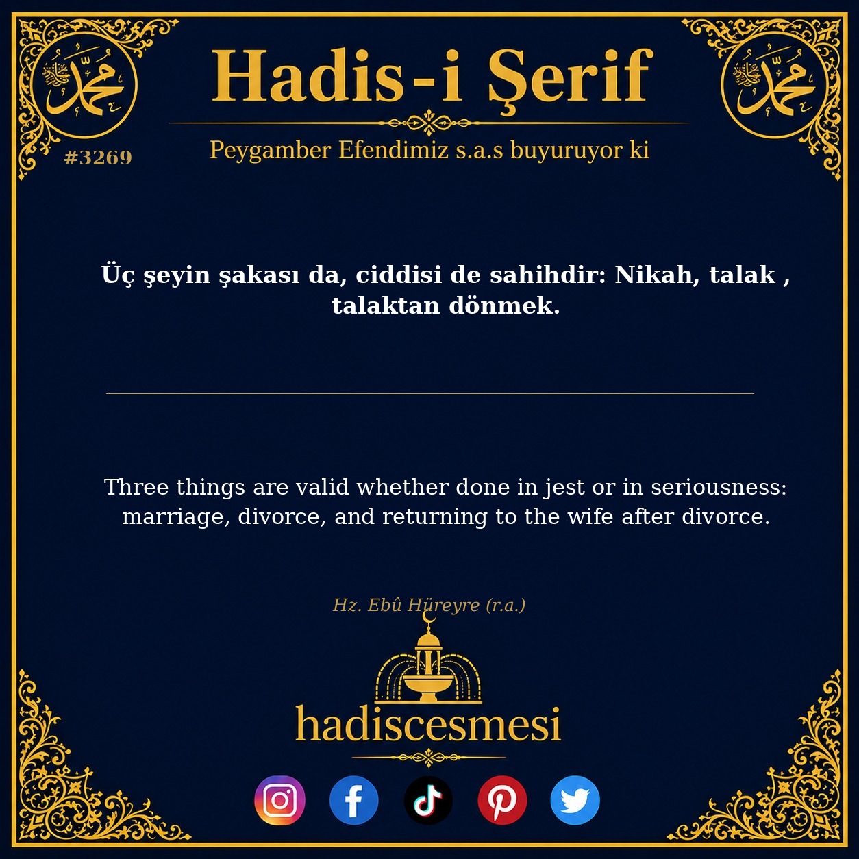 Hadis 3269
