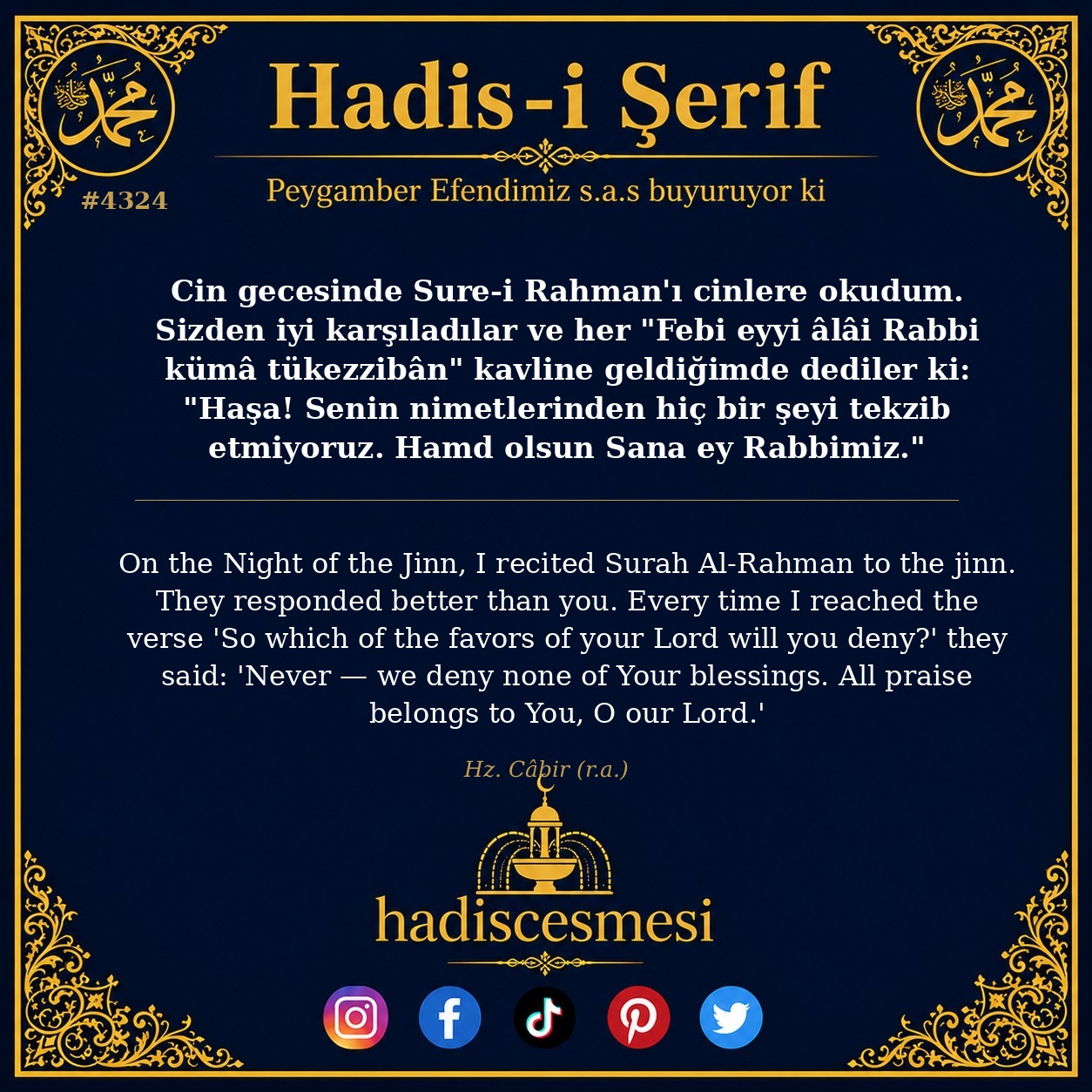 Hadis 4324