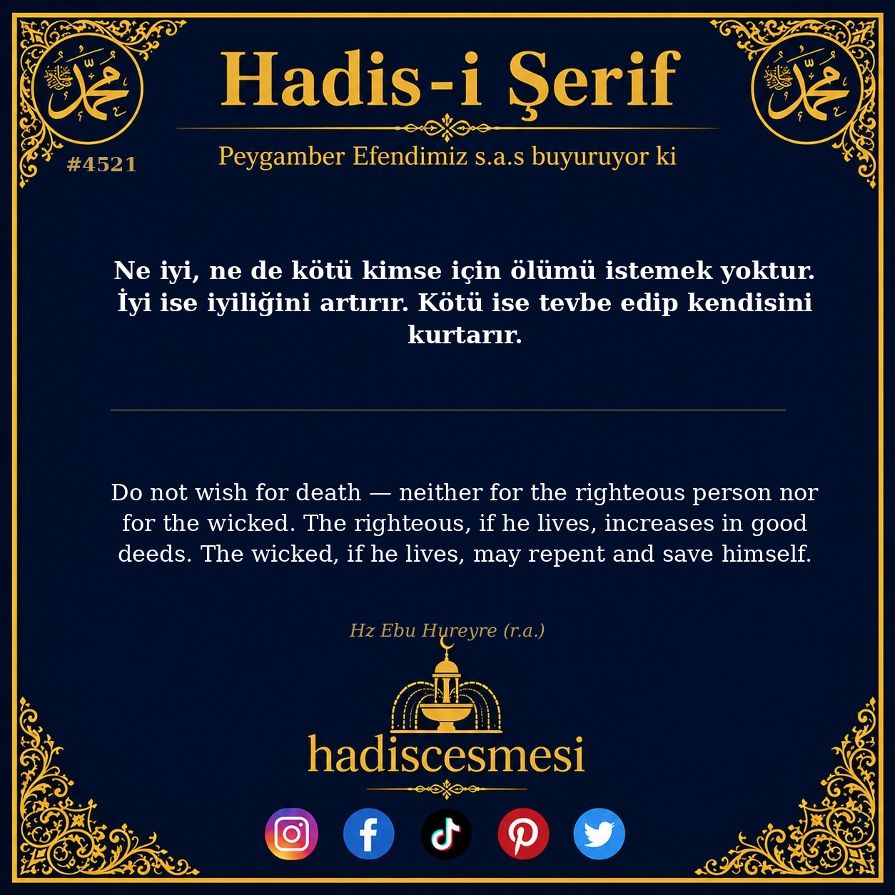 Hadis 4521