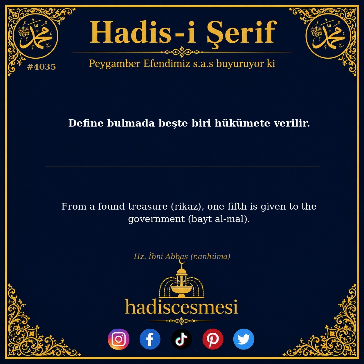 Hadis 4035