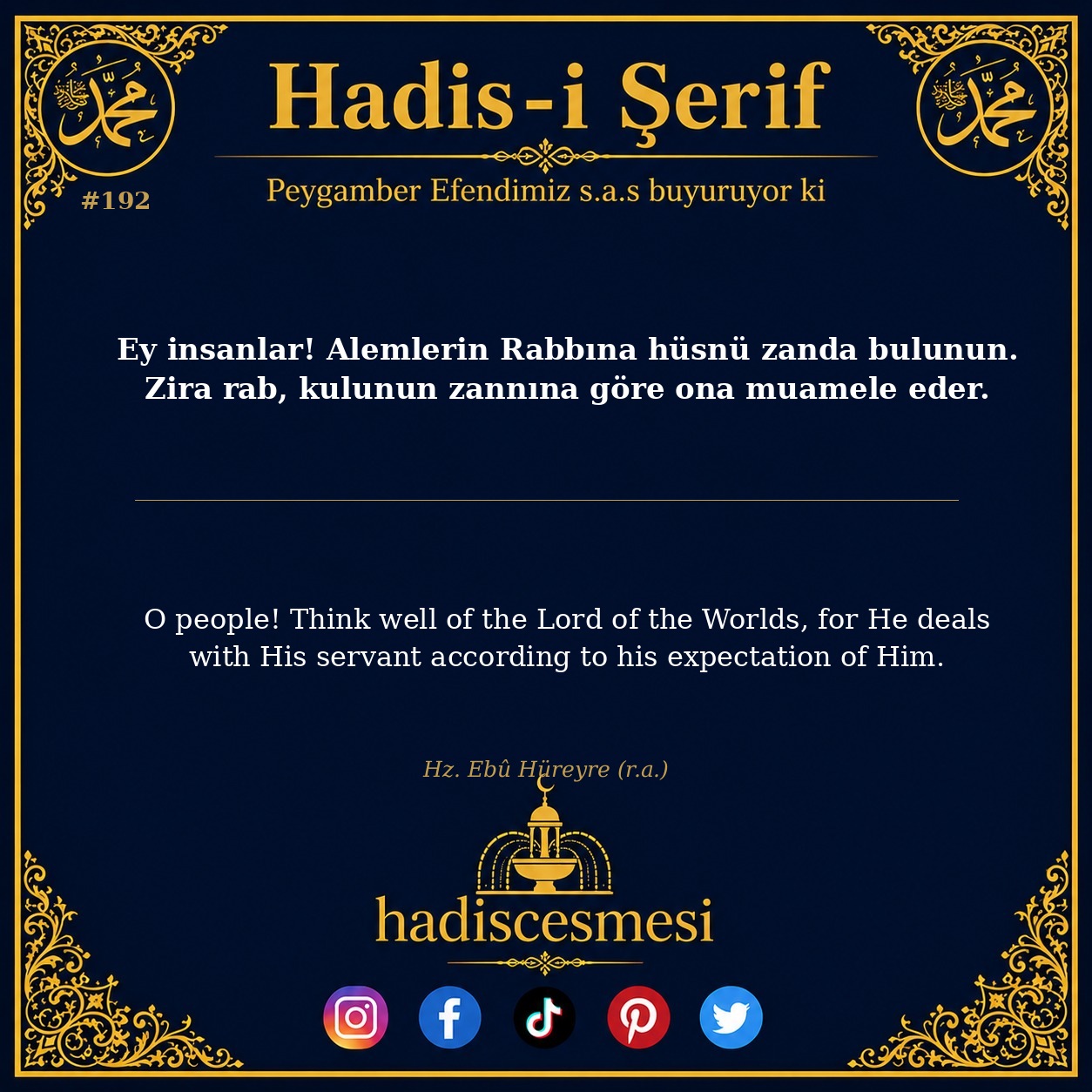 Hadis 0192