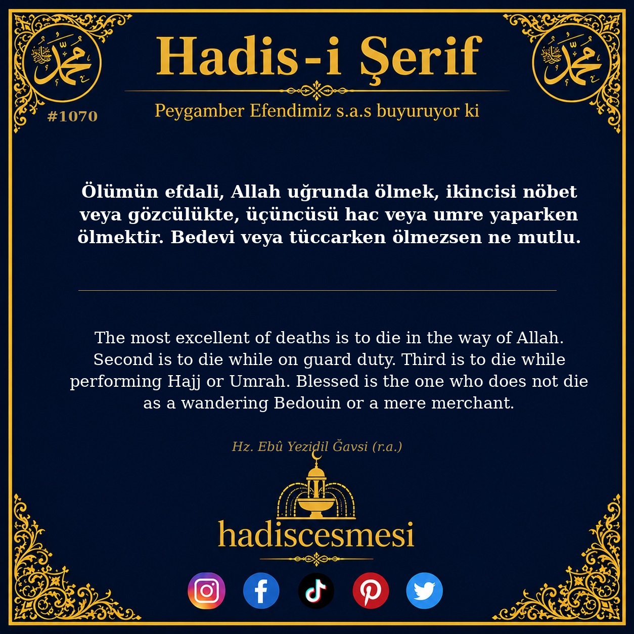 Hadis 1070