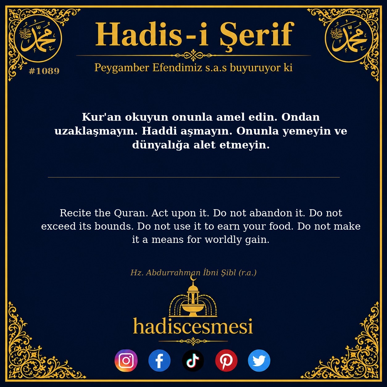 Hadis 1089