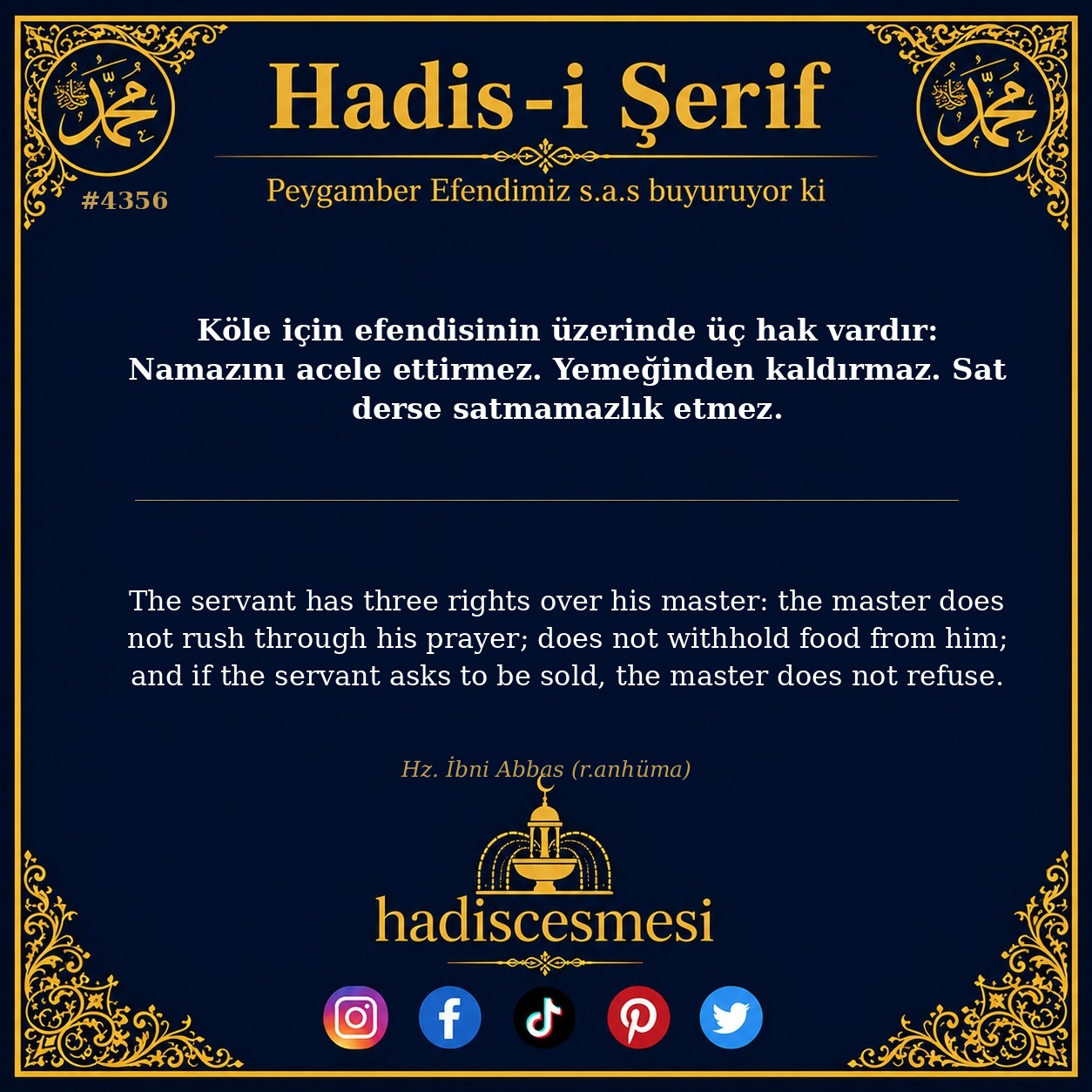 Hadis 4356