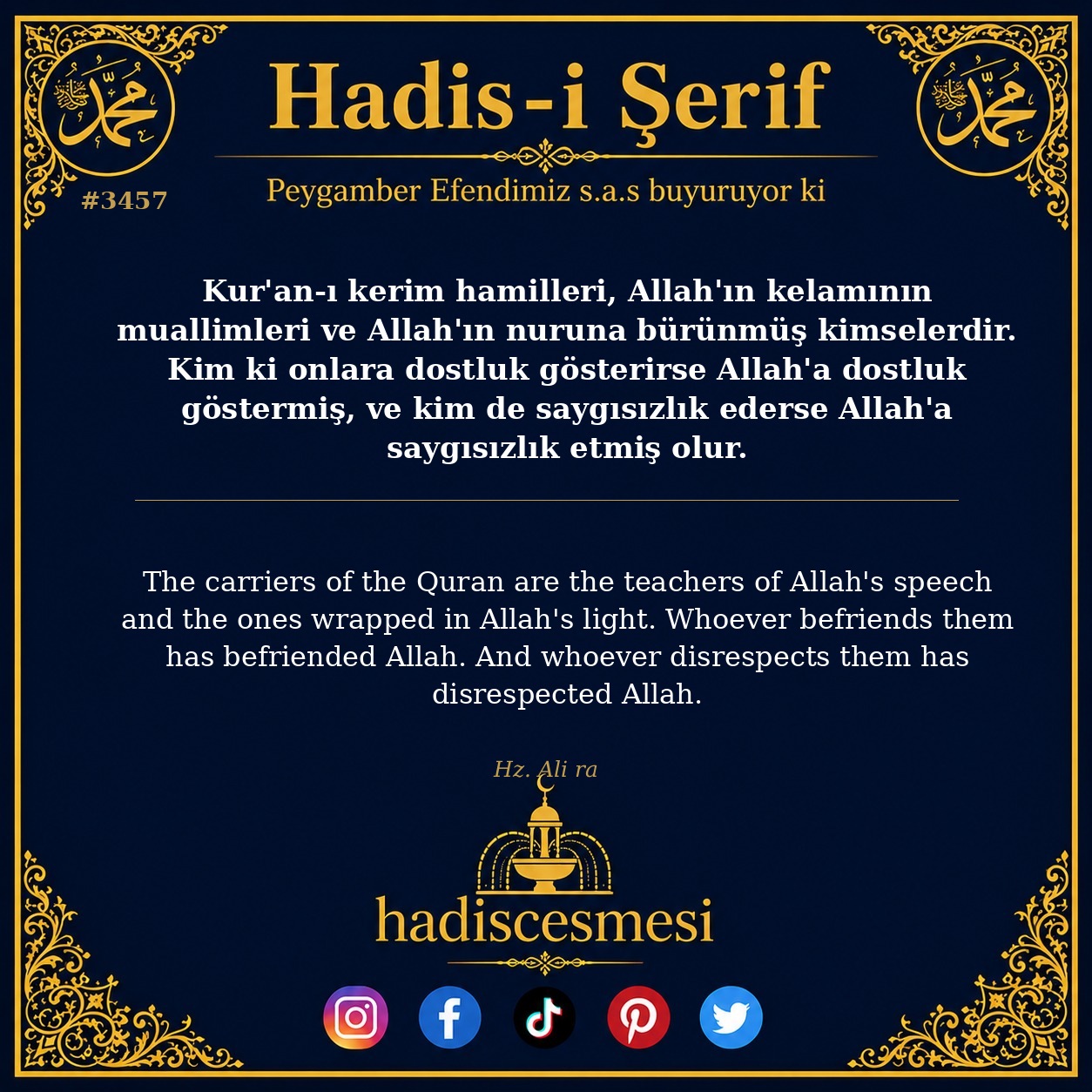 Hadis 3457