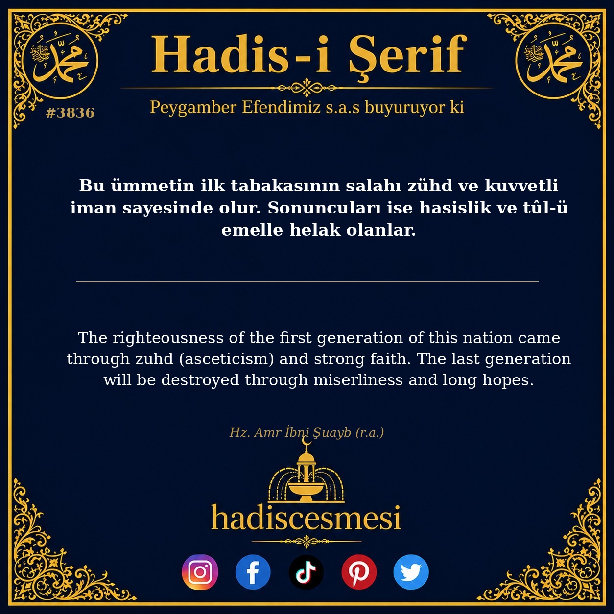 Hadis 3836