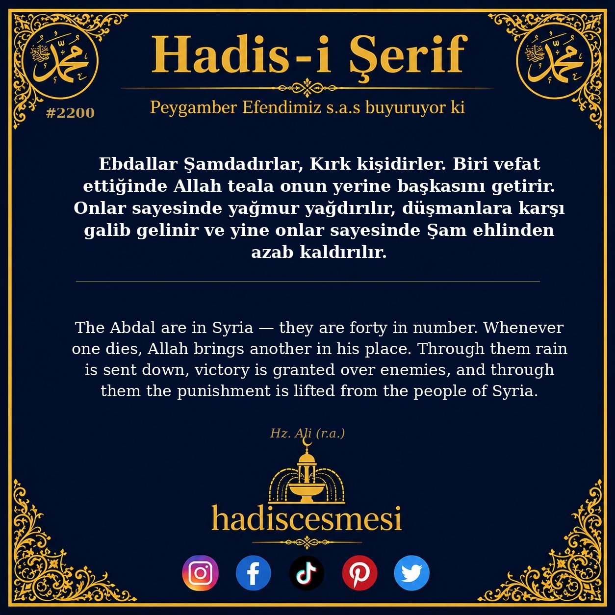 Hadis 2200