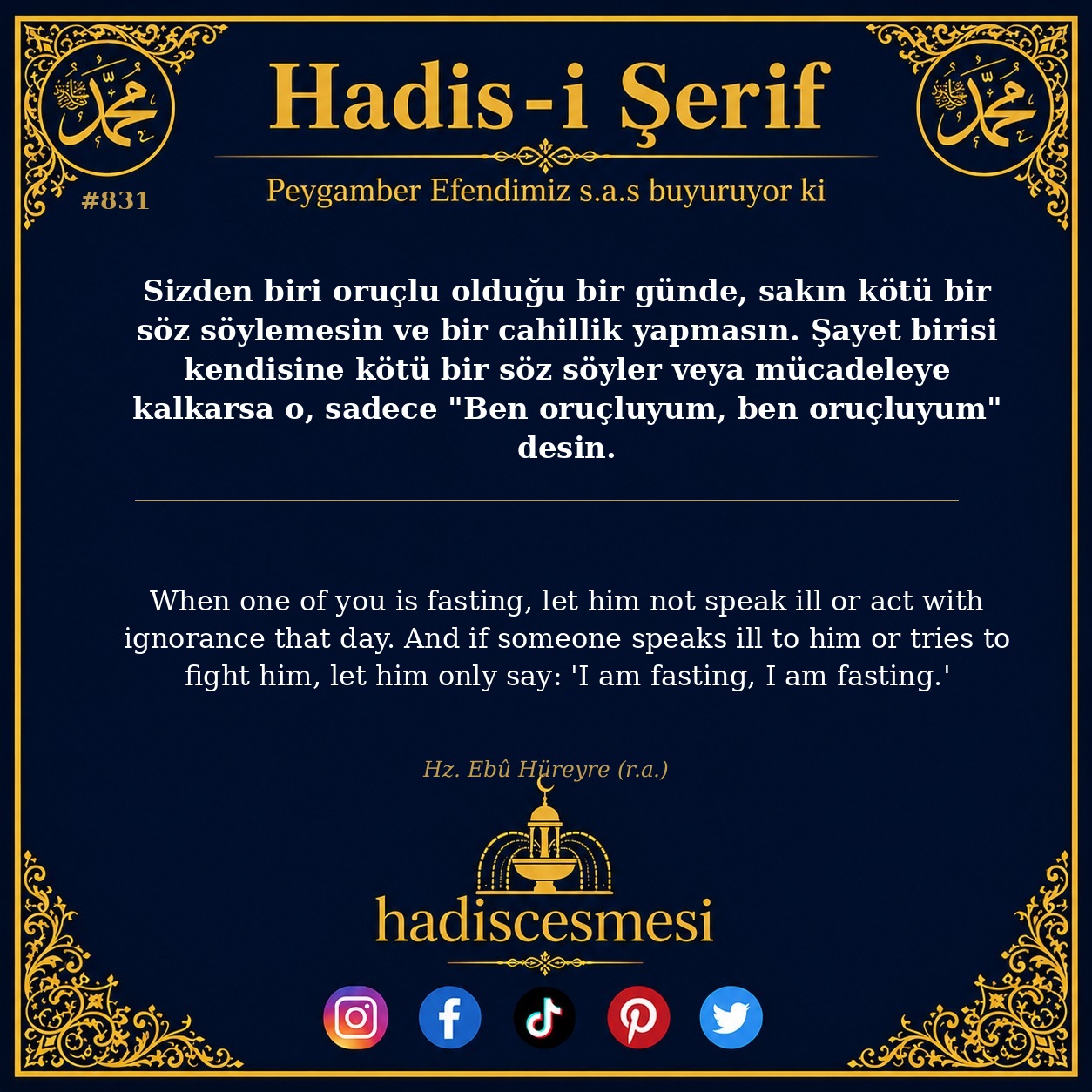 Hadis 0831