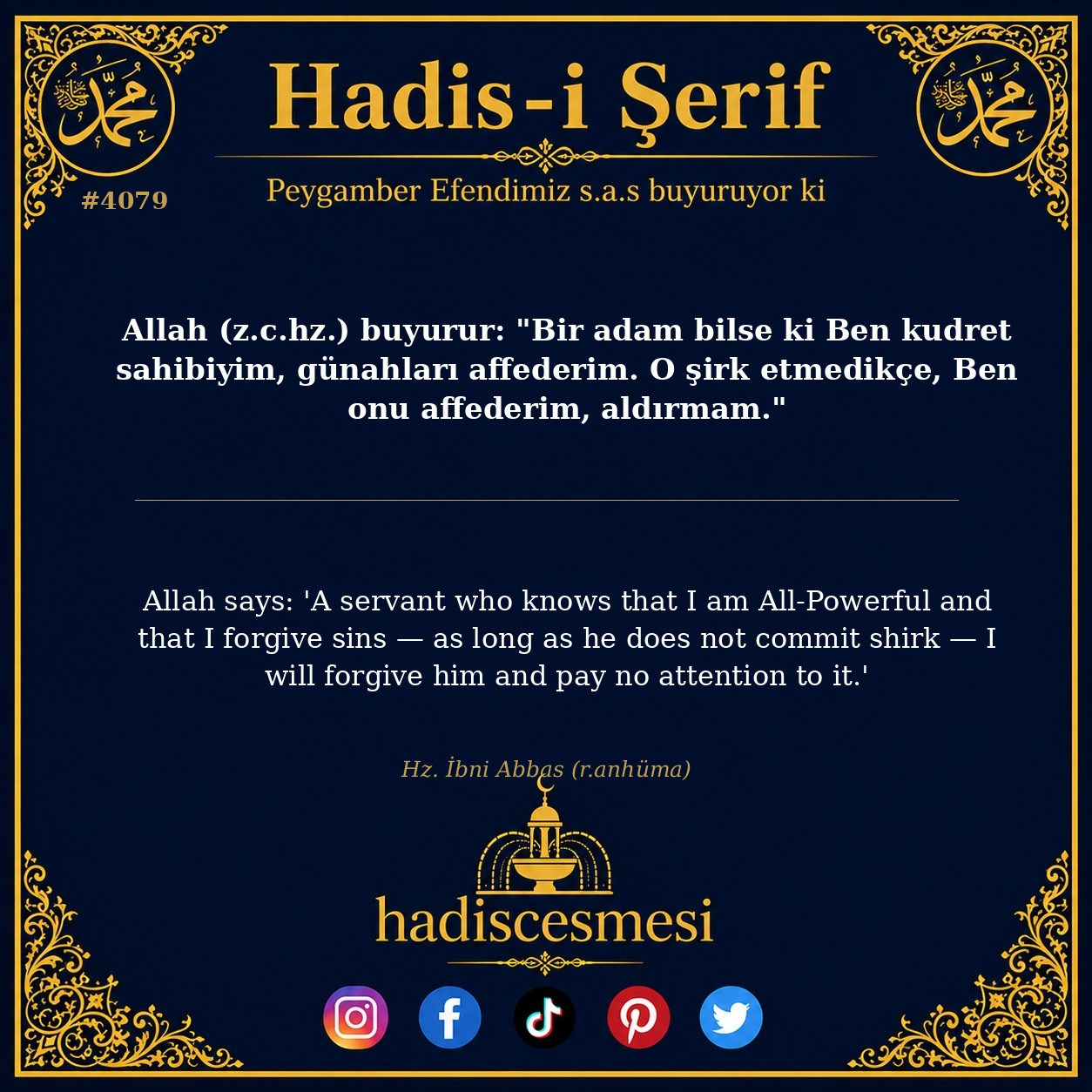 Hadis 4079