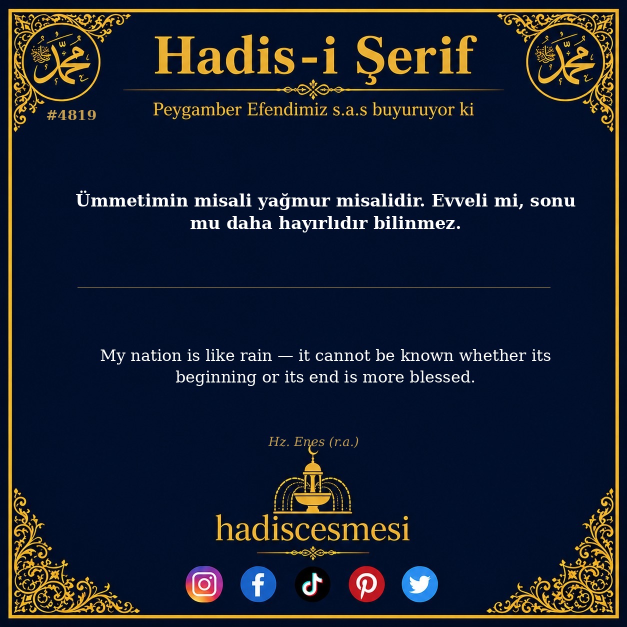 Hadis 4819