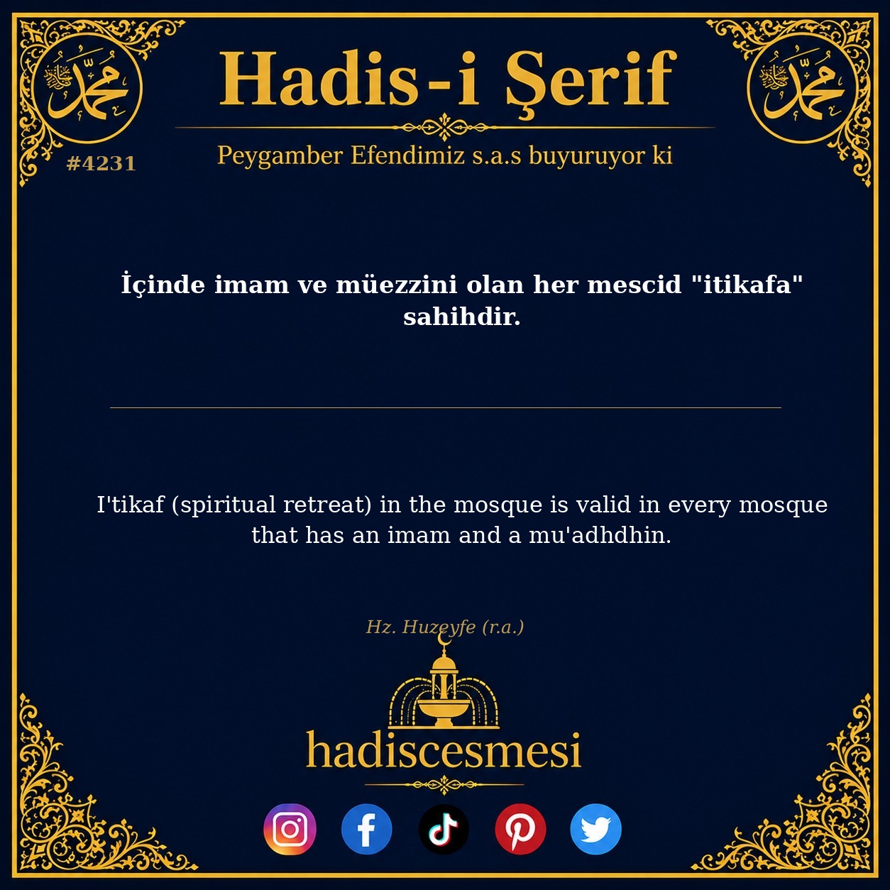 Hadis 4231