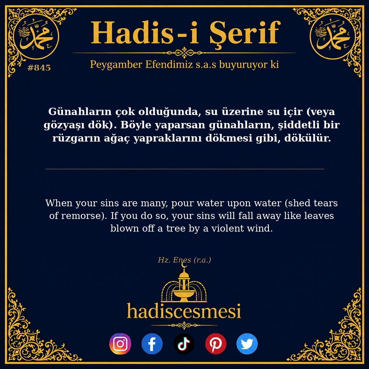 Hadis 0845