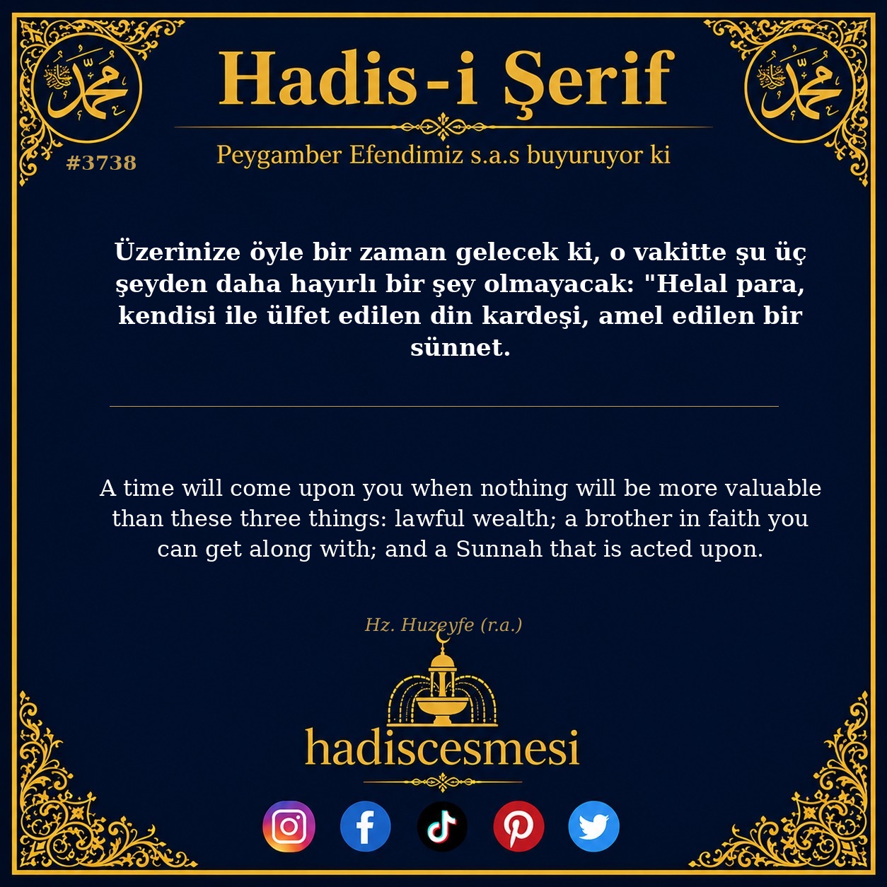 Hadis 3738