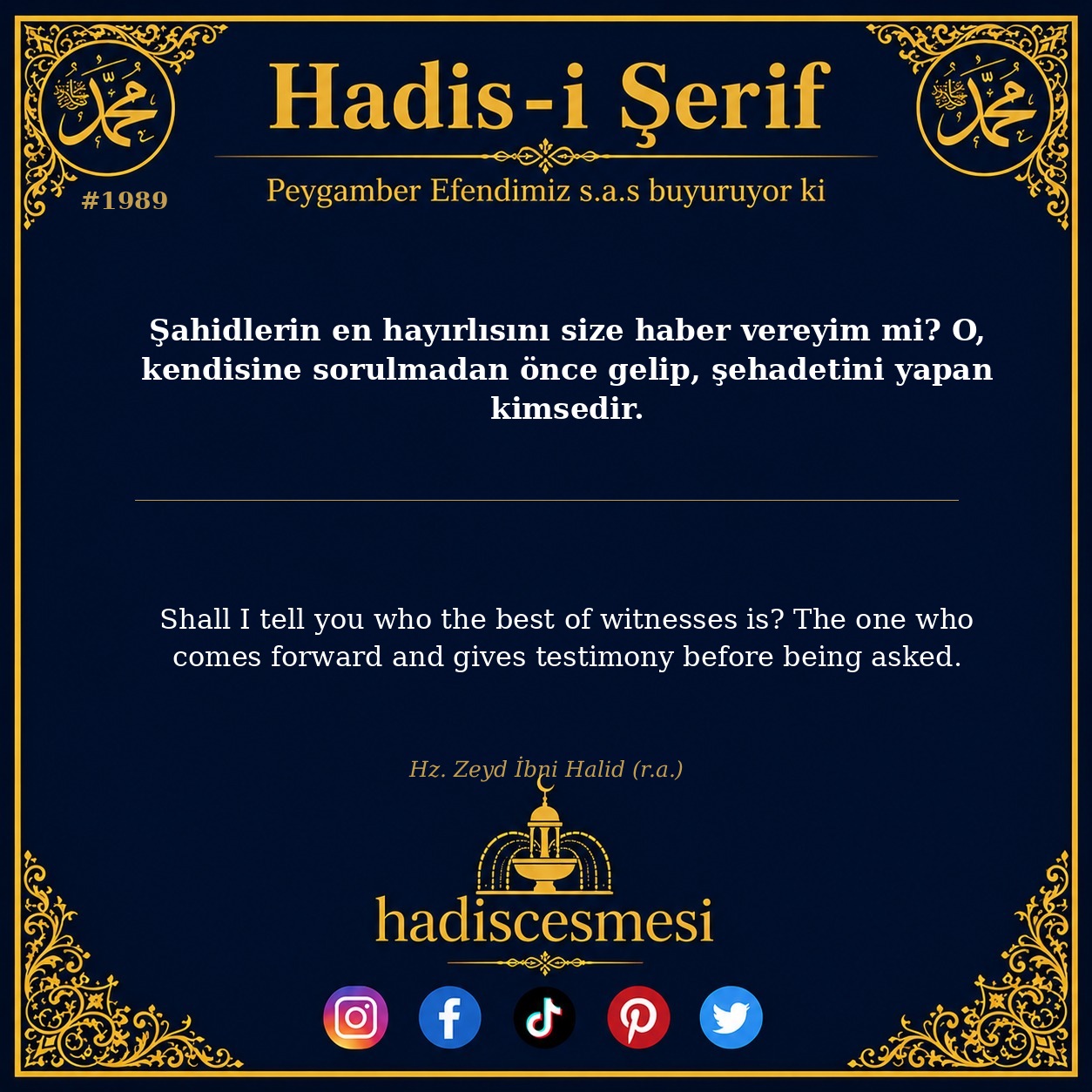 Hadis 1989