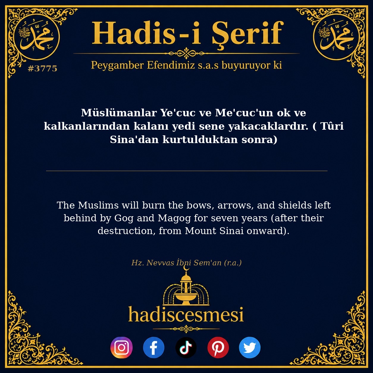 Hadis 3775