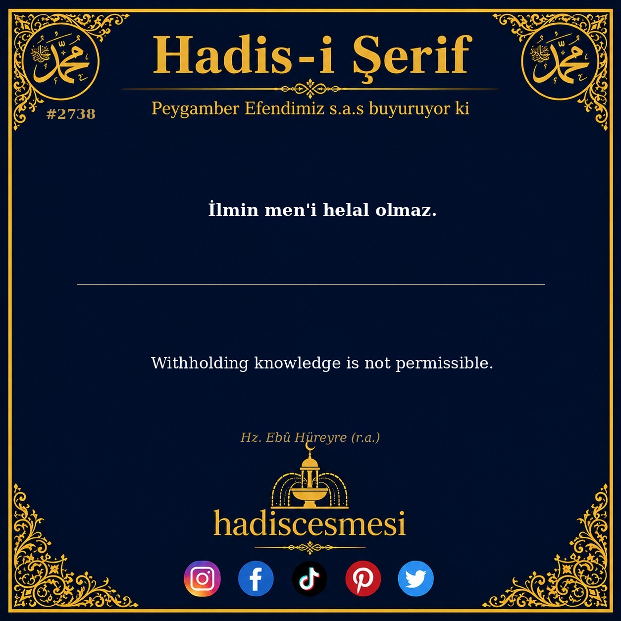 Hadis 2738