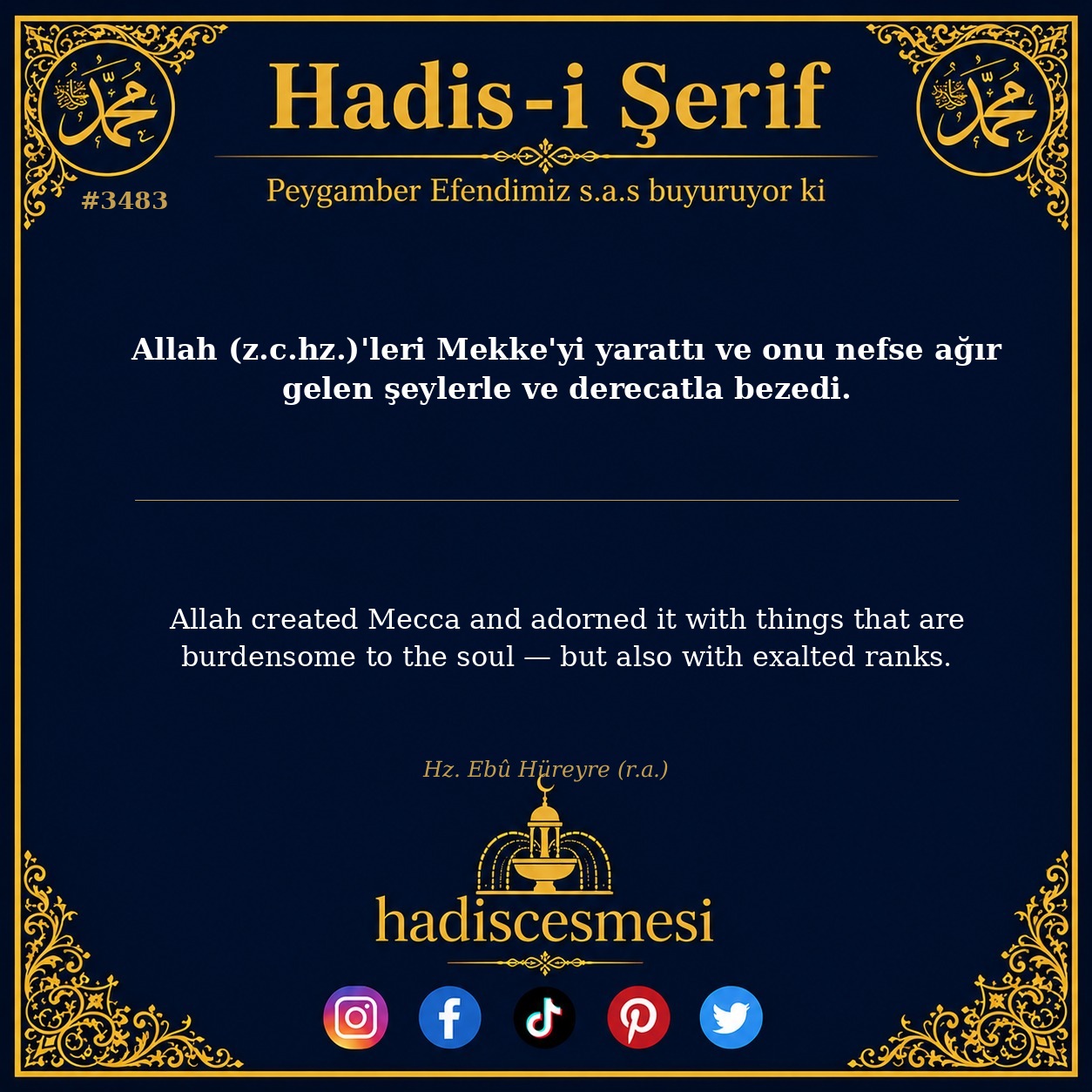Hadis 3483