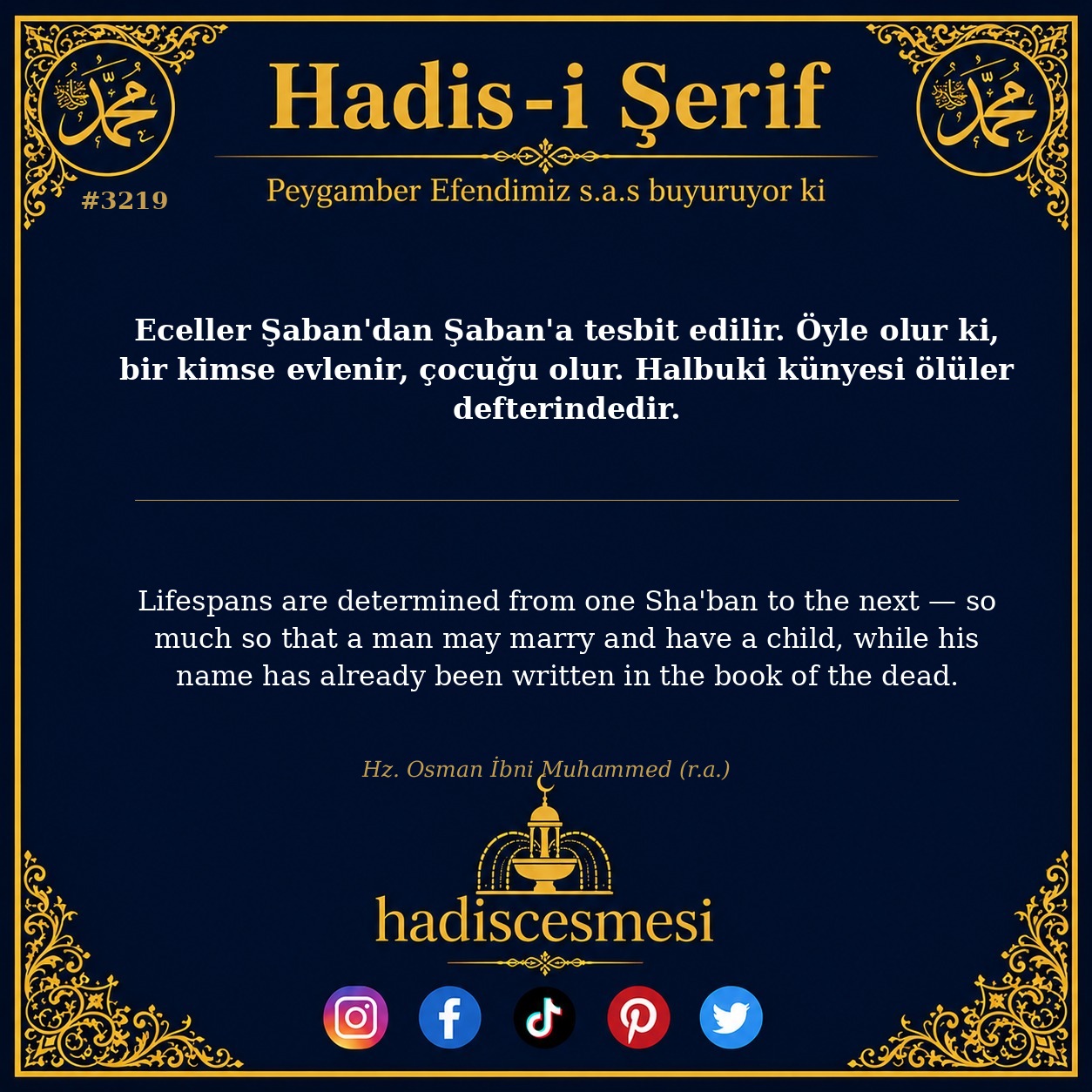 Hadis 3219
