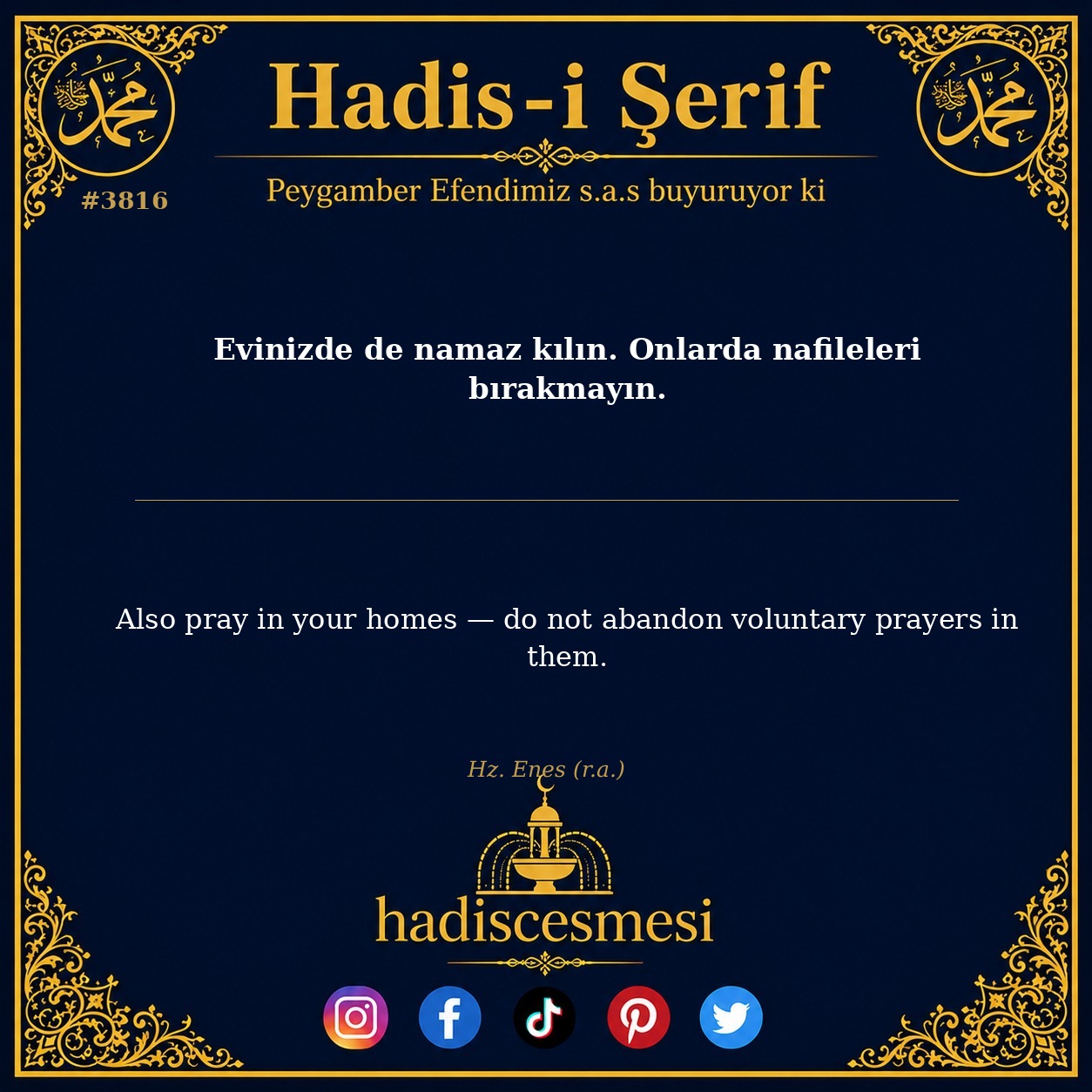 Hadis 3816