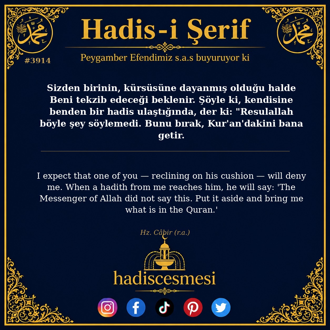 Hadis 3914
