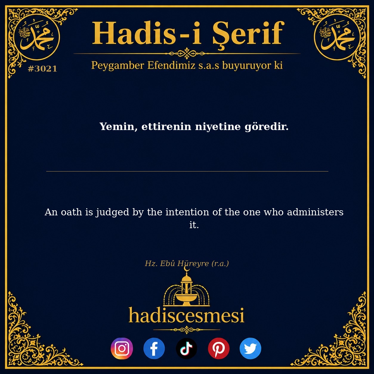 Hadis 3021