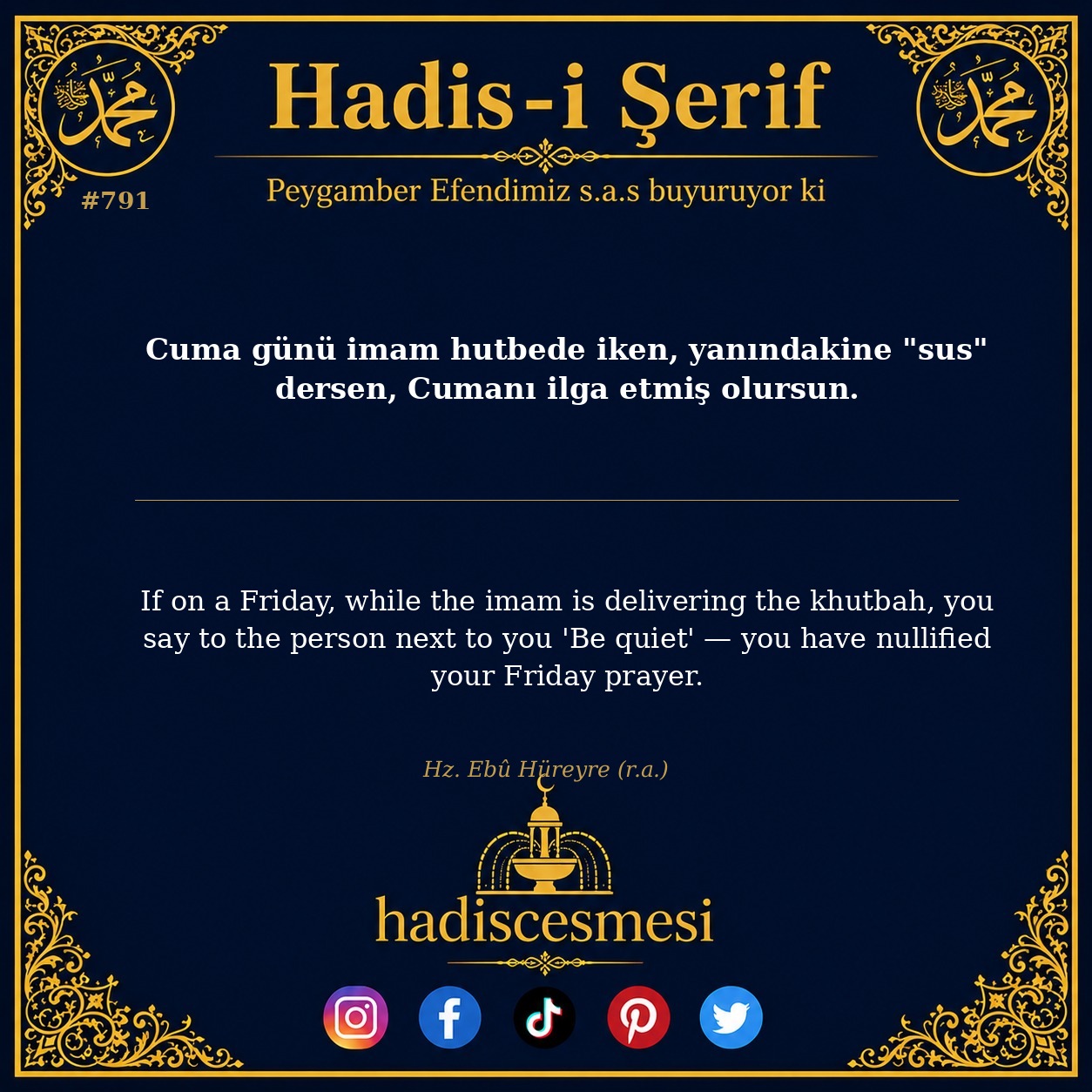 Hadis 0791