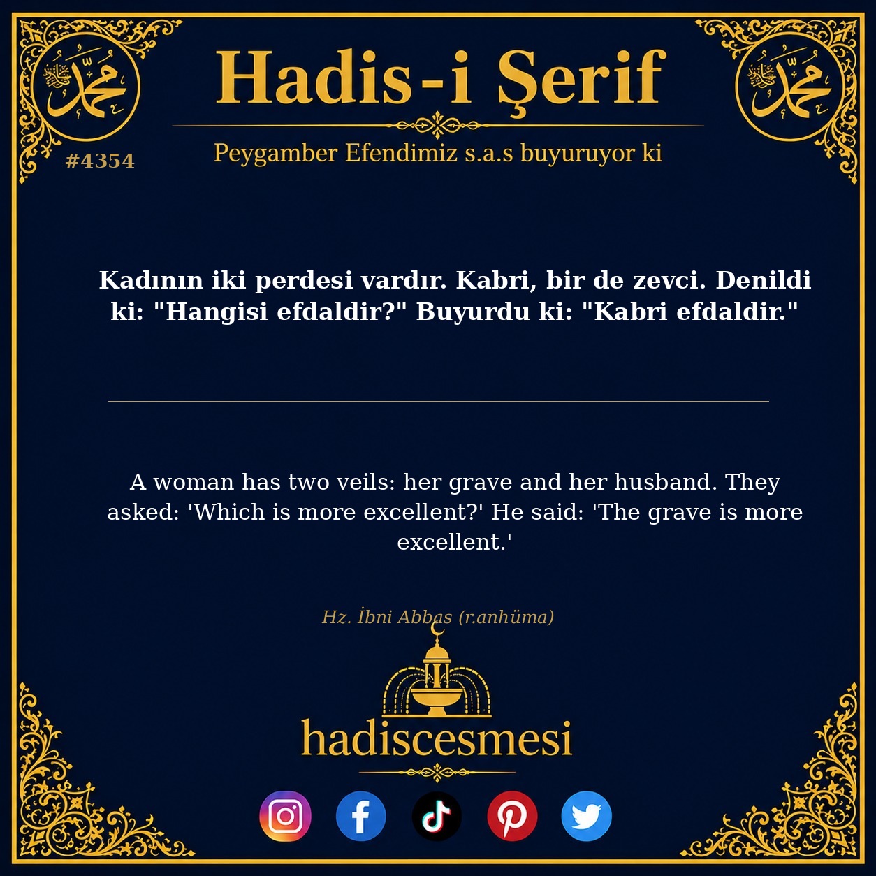 Hadis 4354
