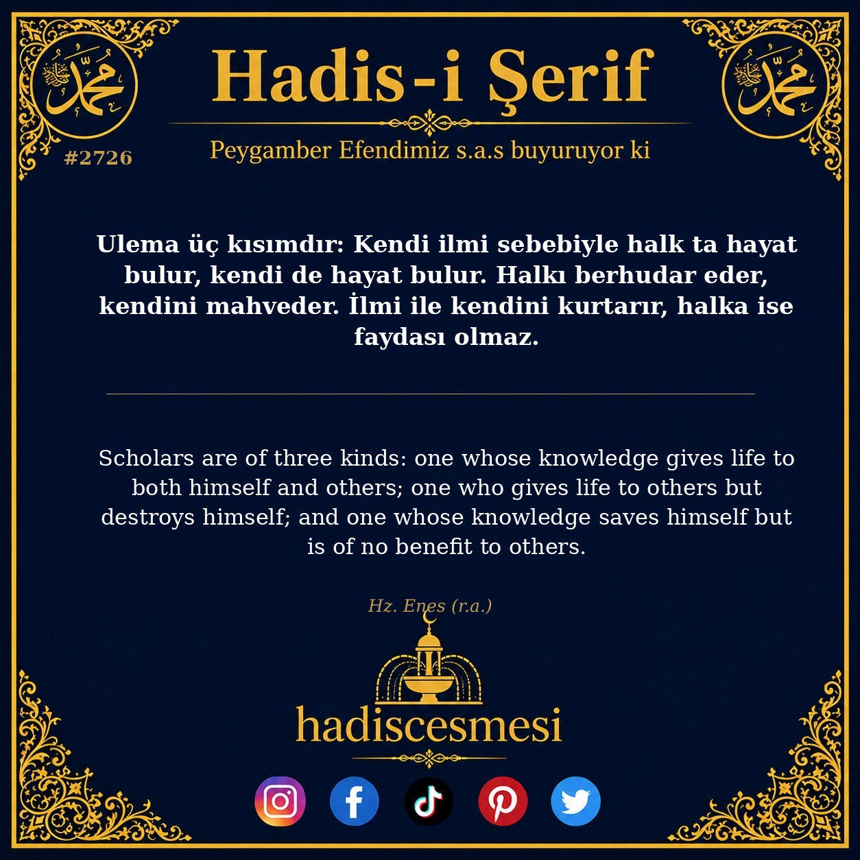 Hadis 2726