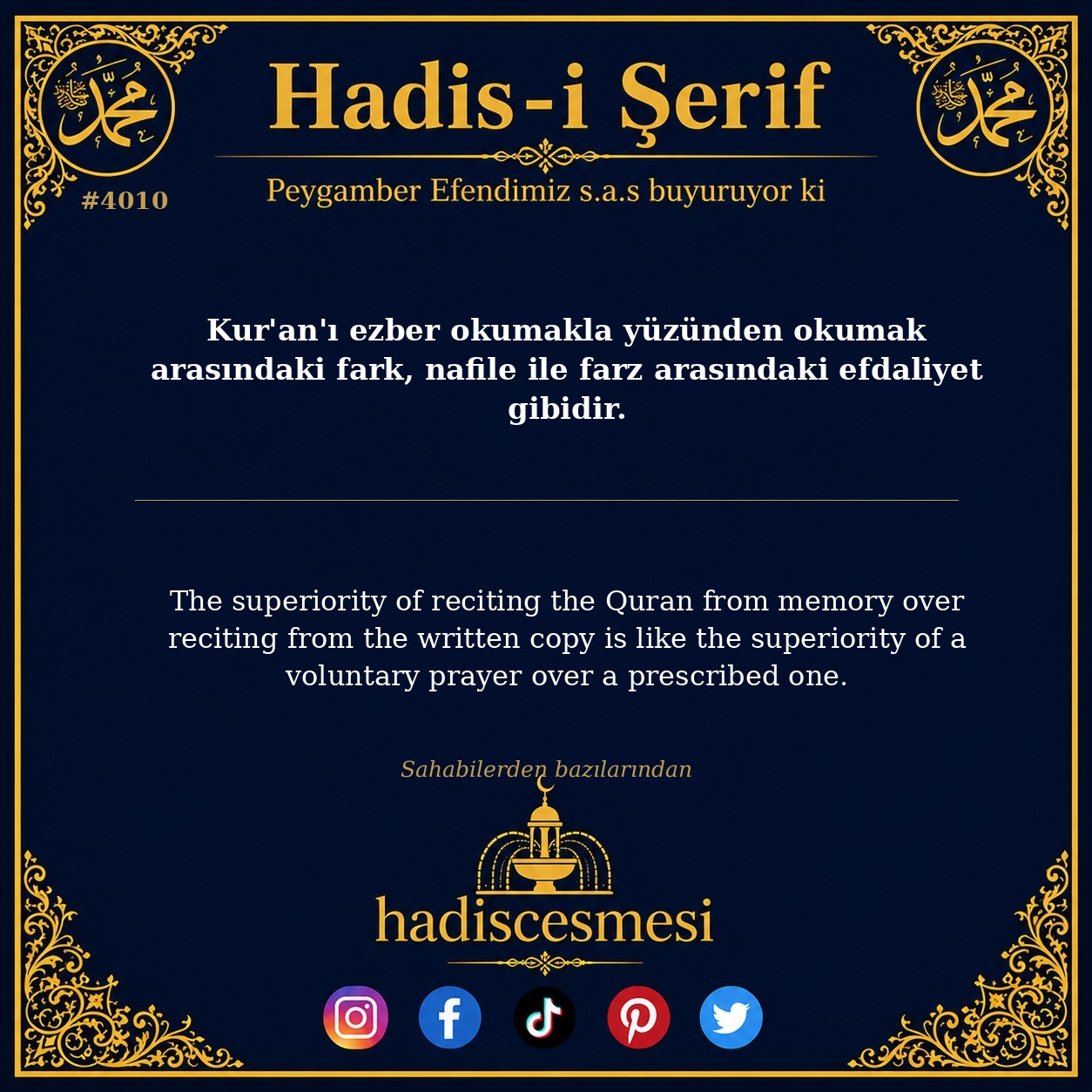 Hadis 4010