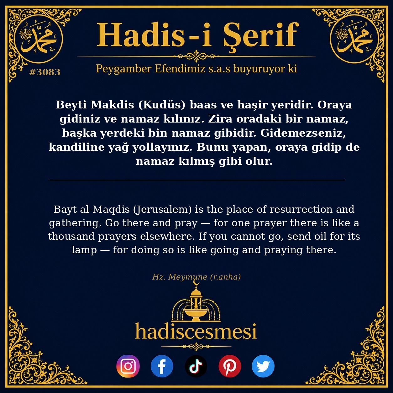 Hadis 3083