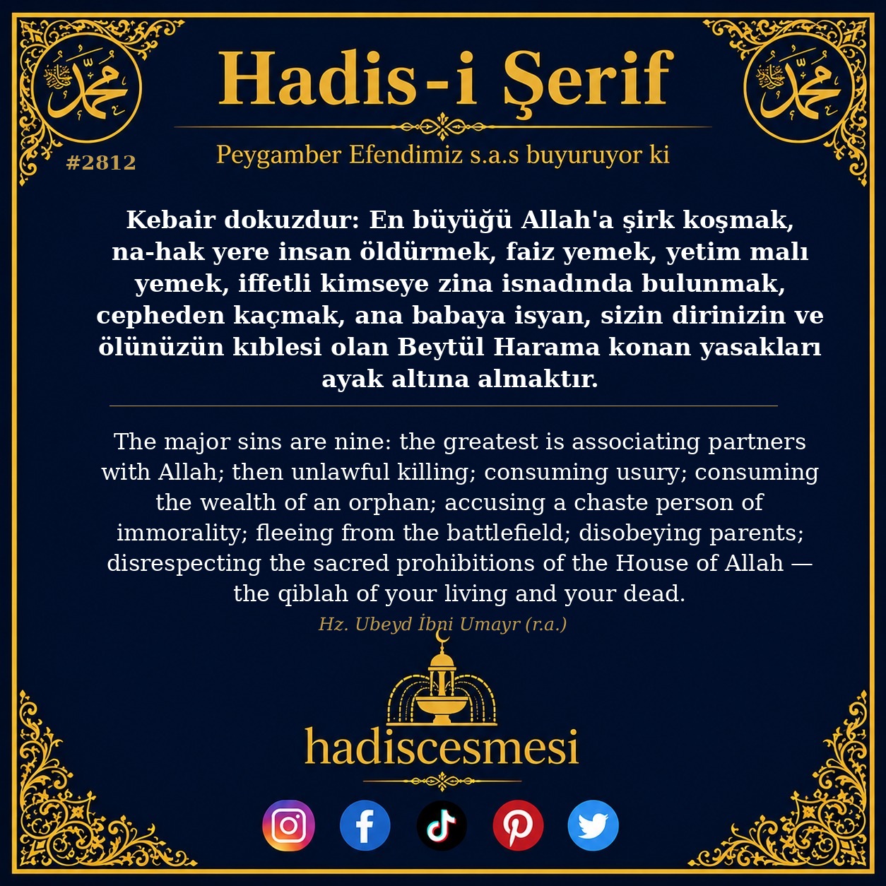 Hadis 2812