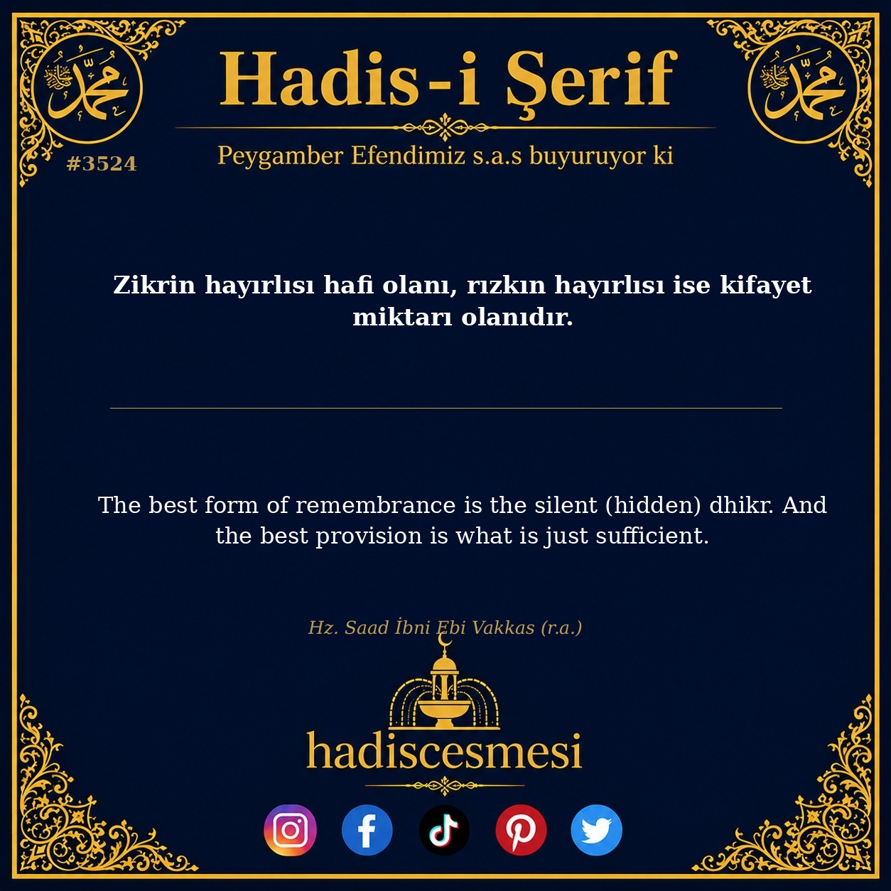 Hadis 3524
