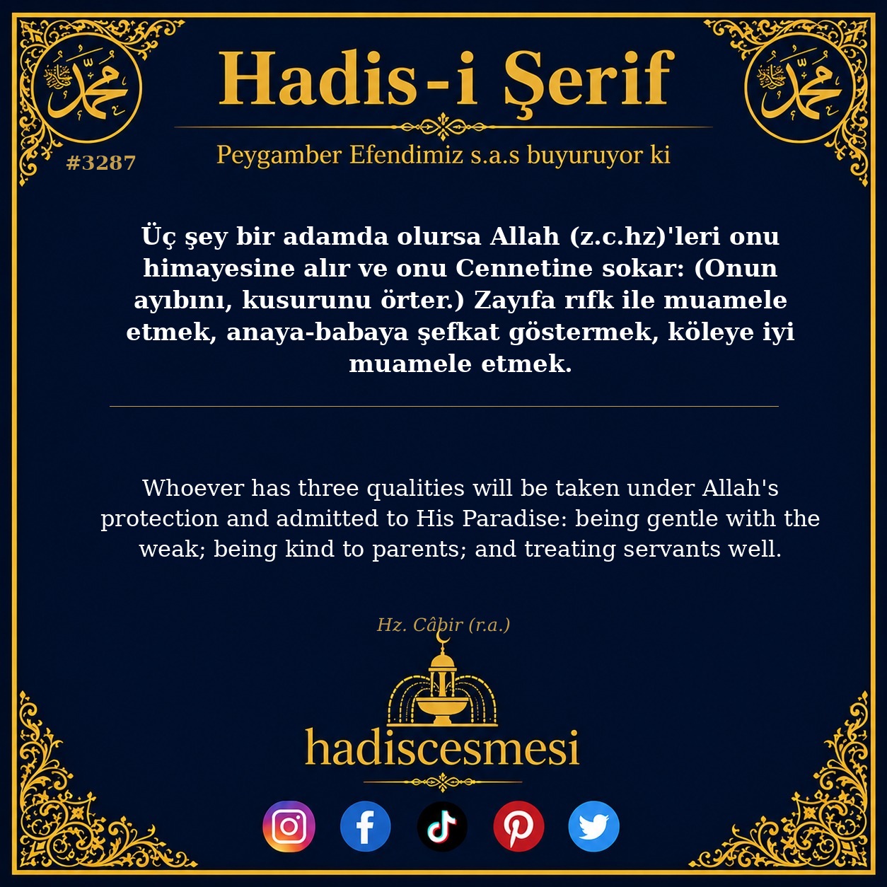 Hadis 3287