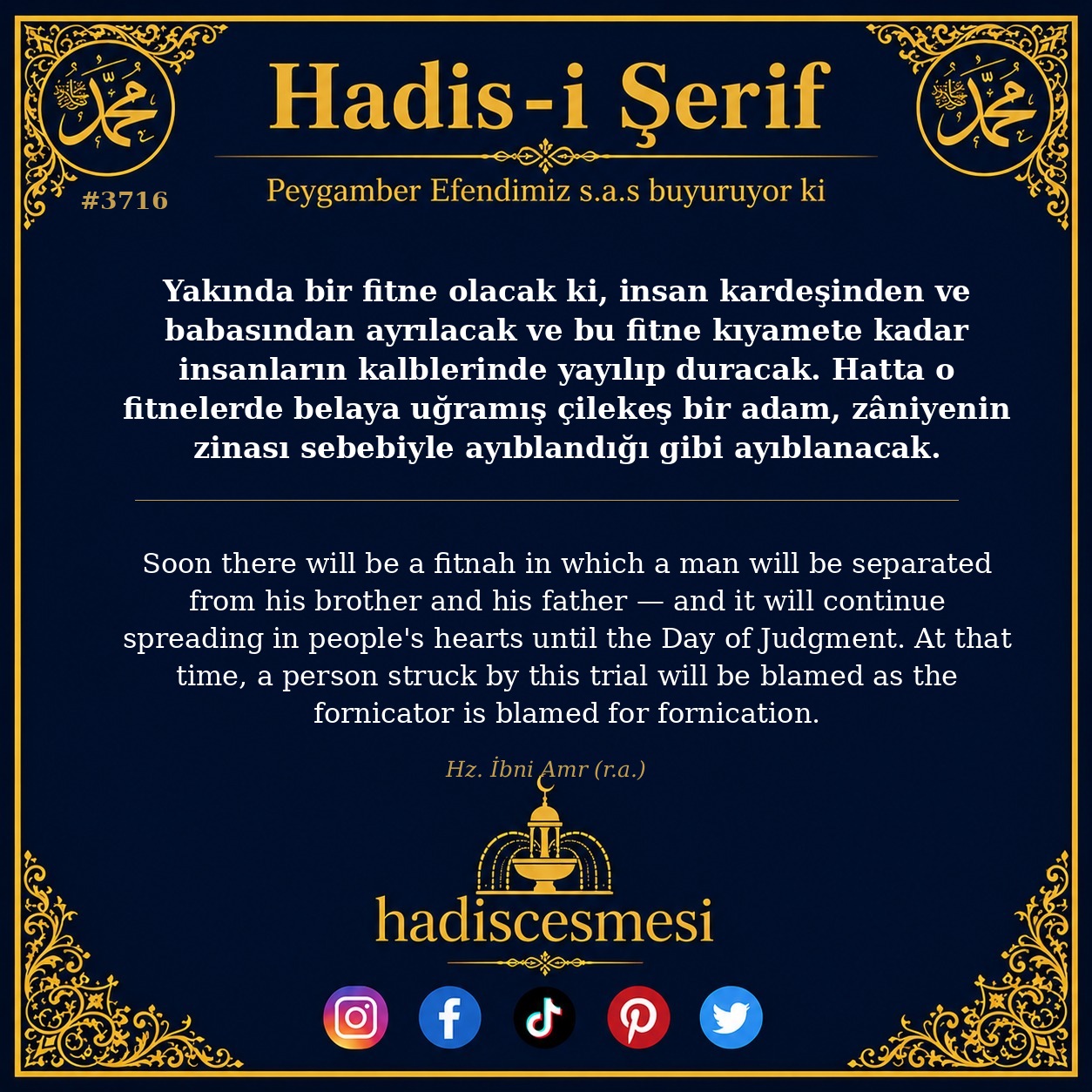 Hadis 3716