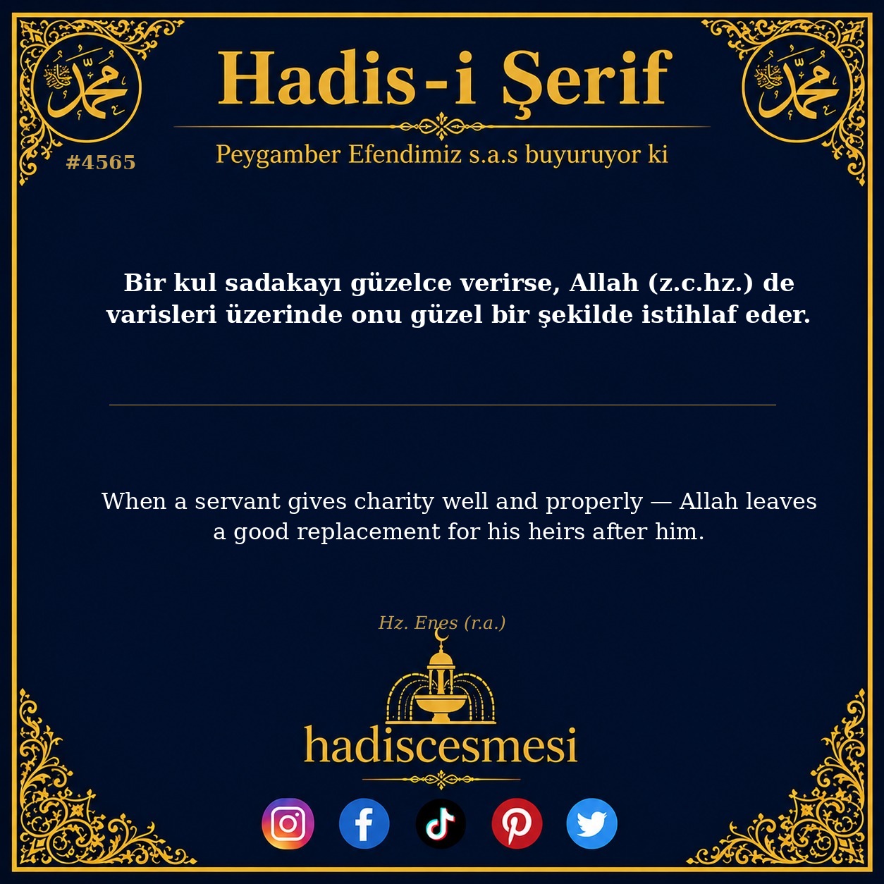 Hadis 4565