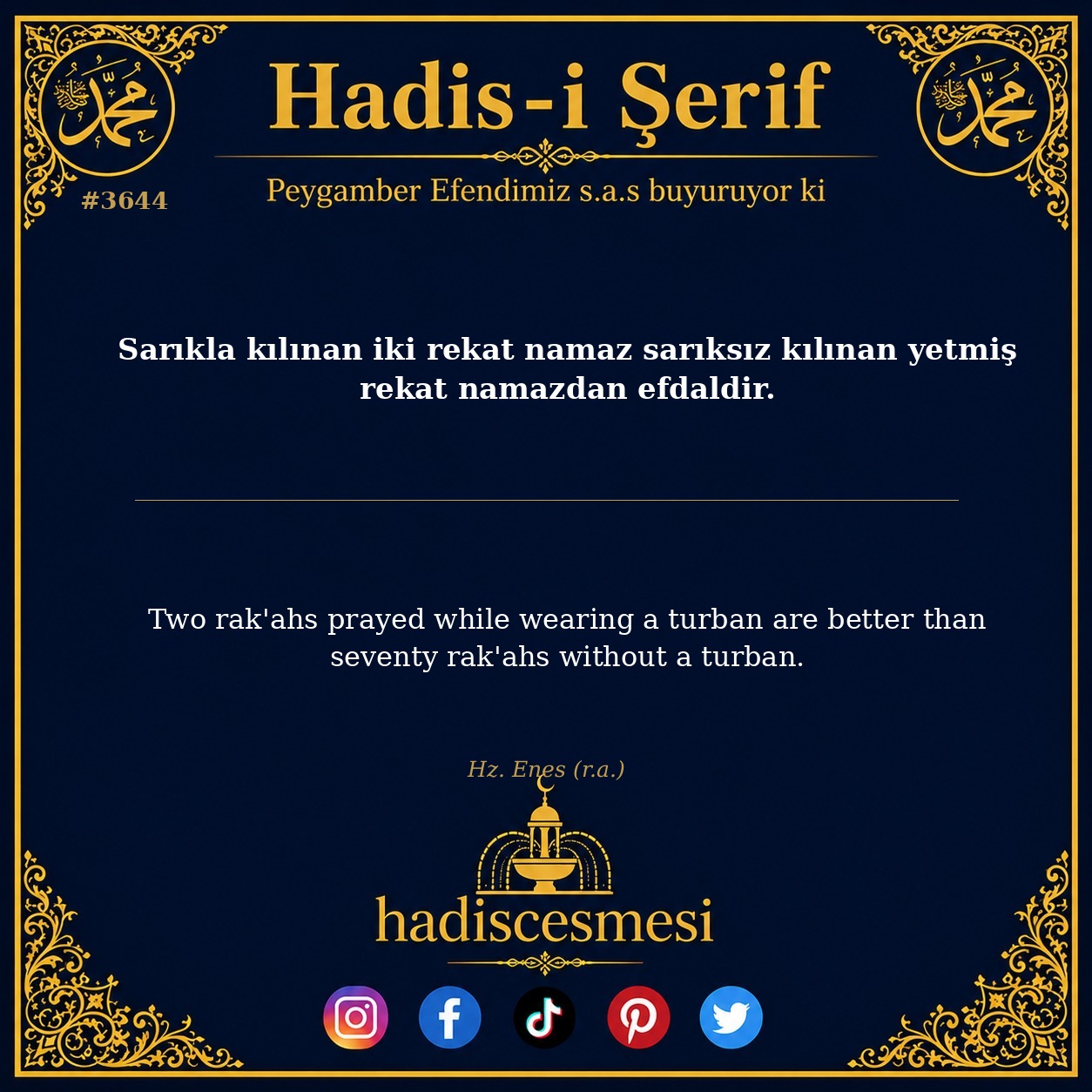 Hadis 3644