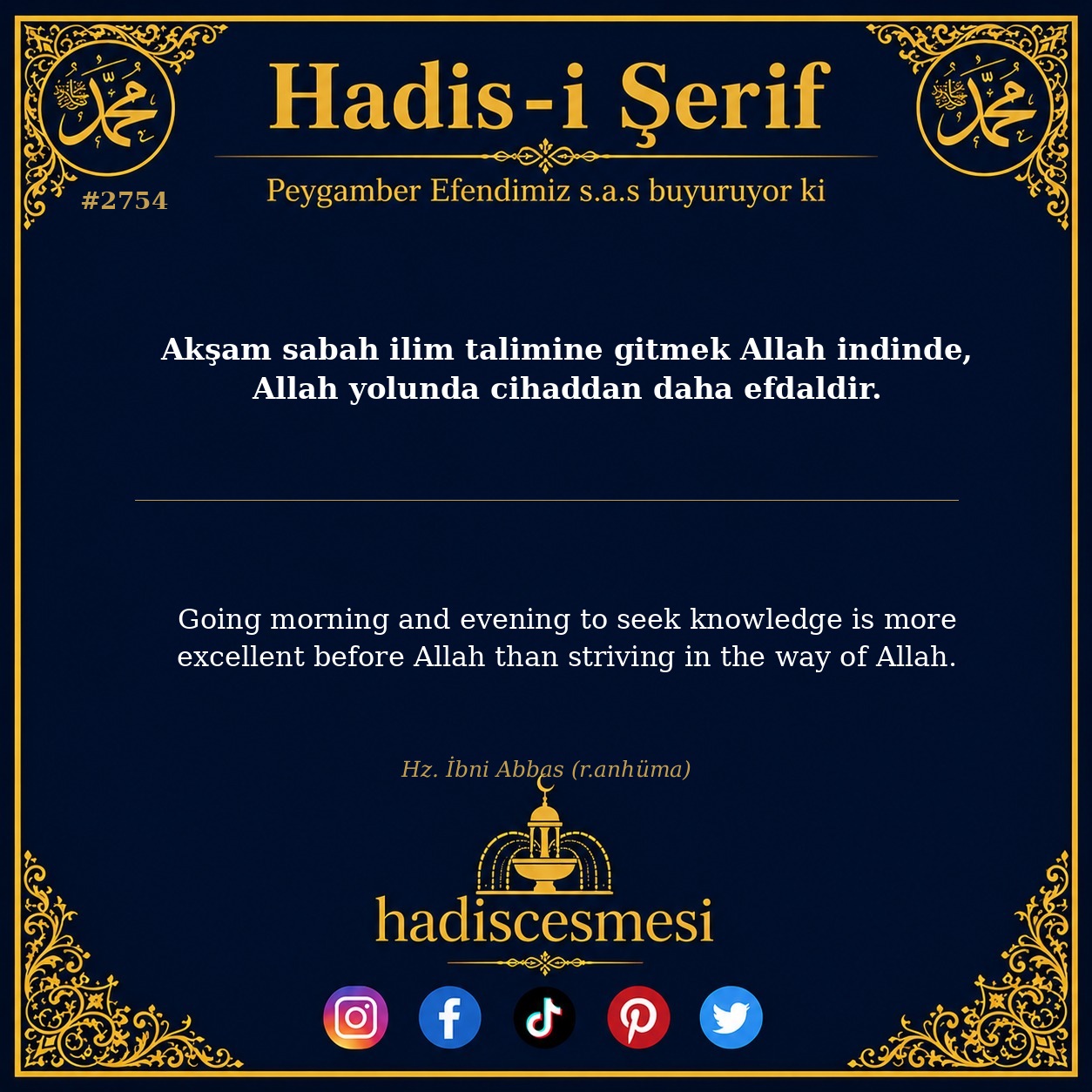 Hadis 2754
